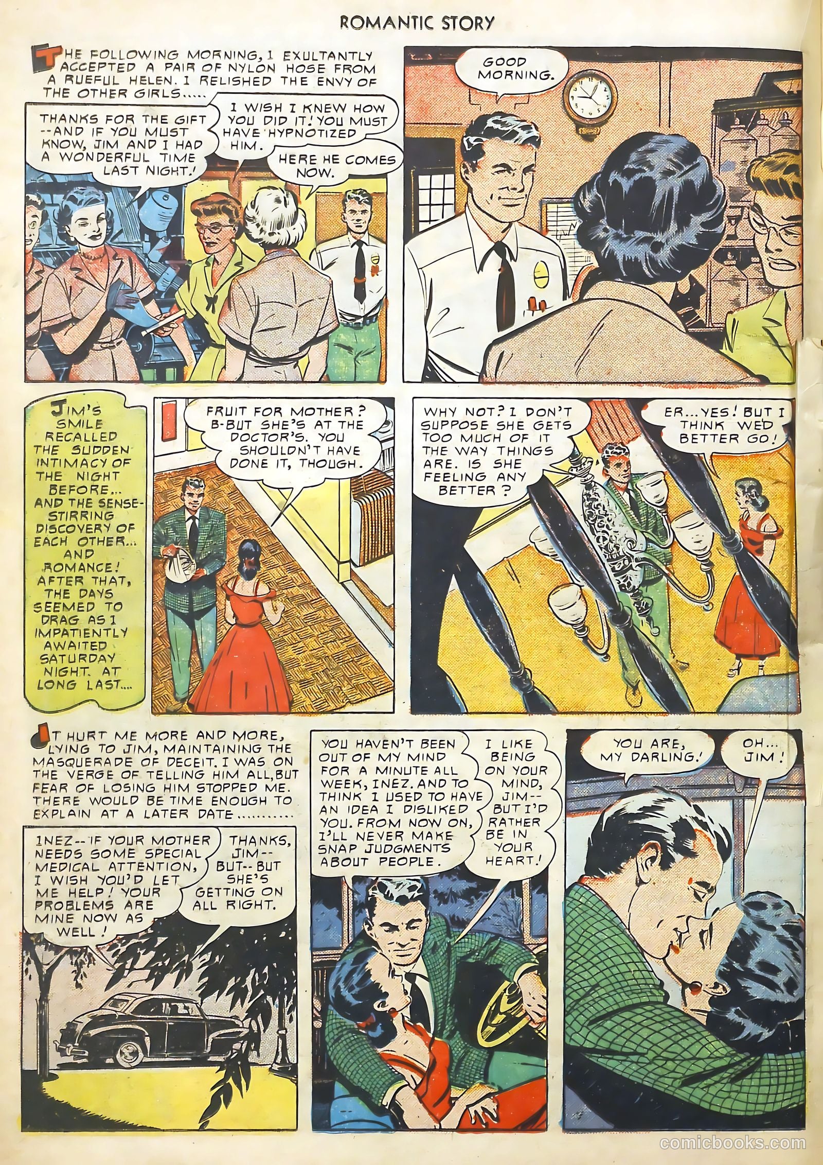 Romantic Story #8 (1950) — page 21 of 37
