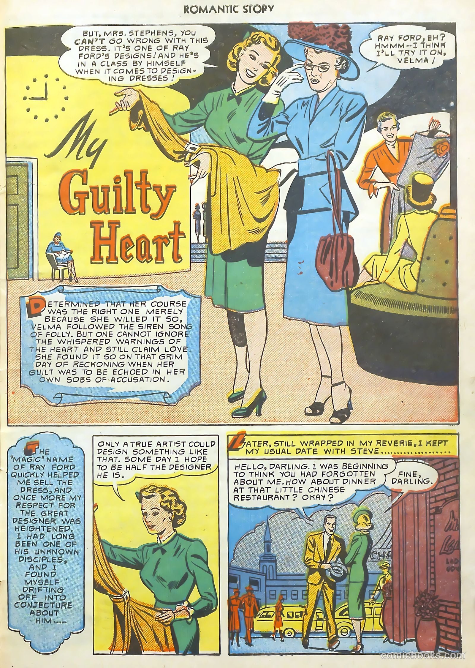 Romantic Story #8 (1950) — page 28 of 37