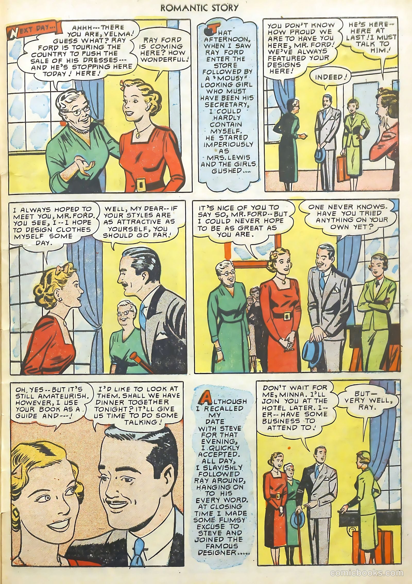 Romantic Story #8 (1950) — page 30 of 37