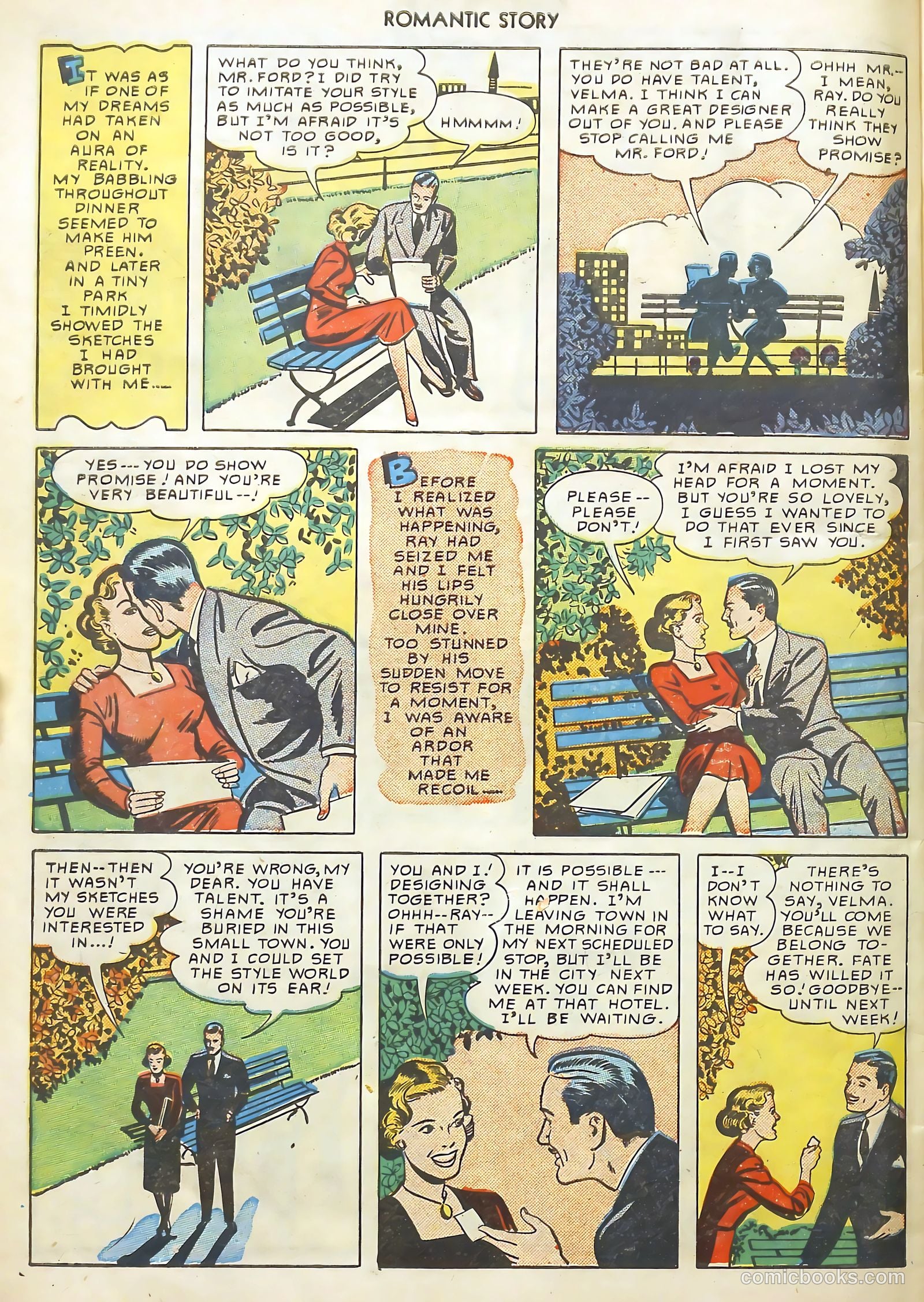 Romantic Story #8 (1950) — page 31 of 37