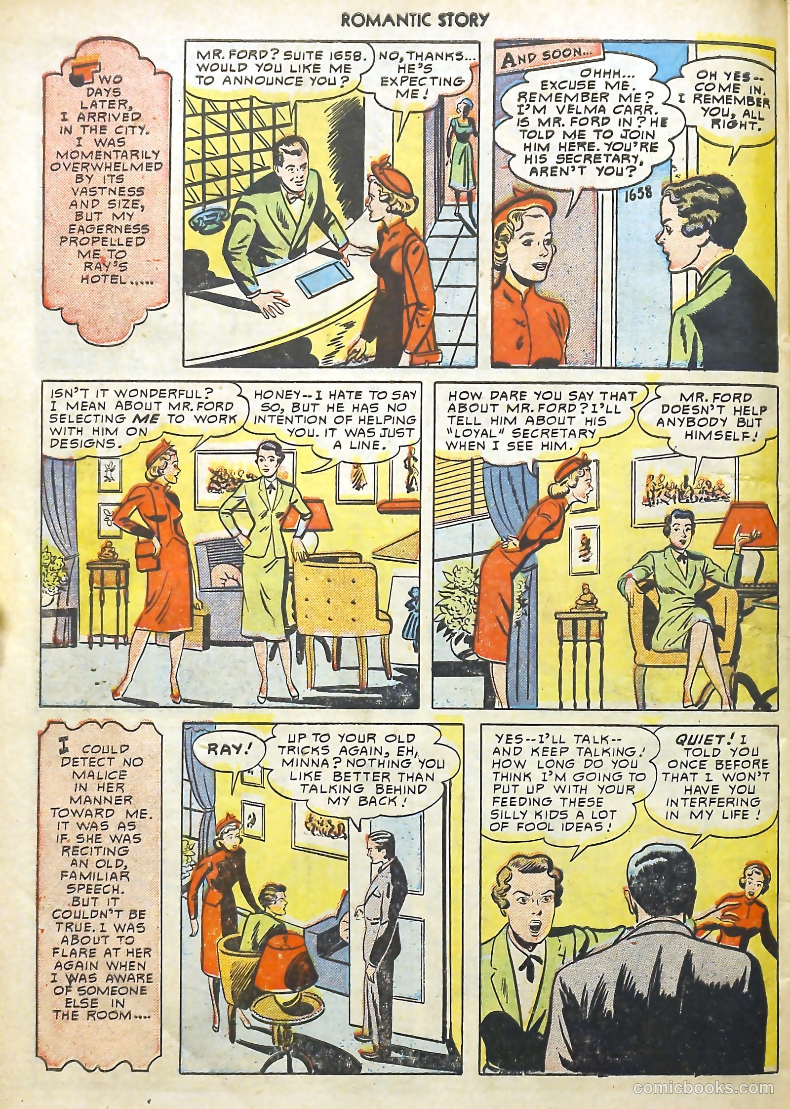 Romantic Story #8 (1950) — page 33 of 37