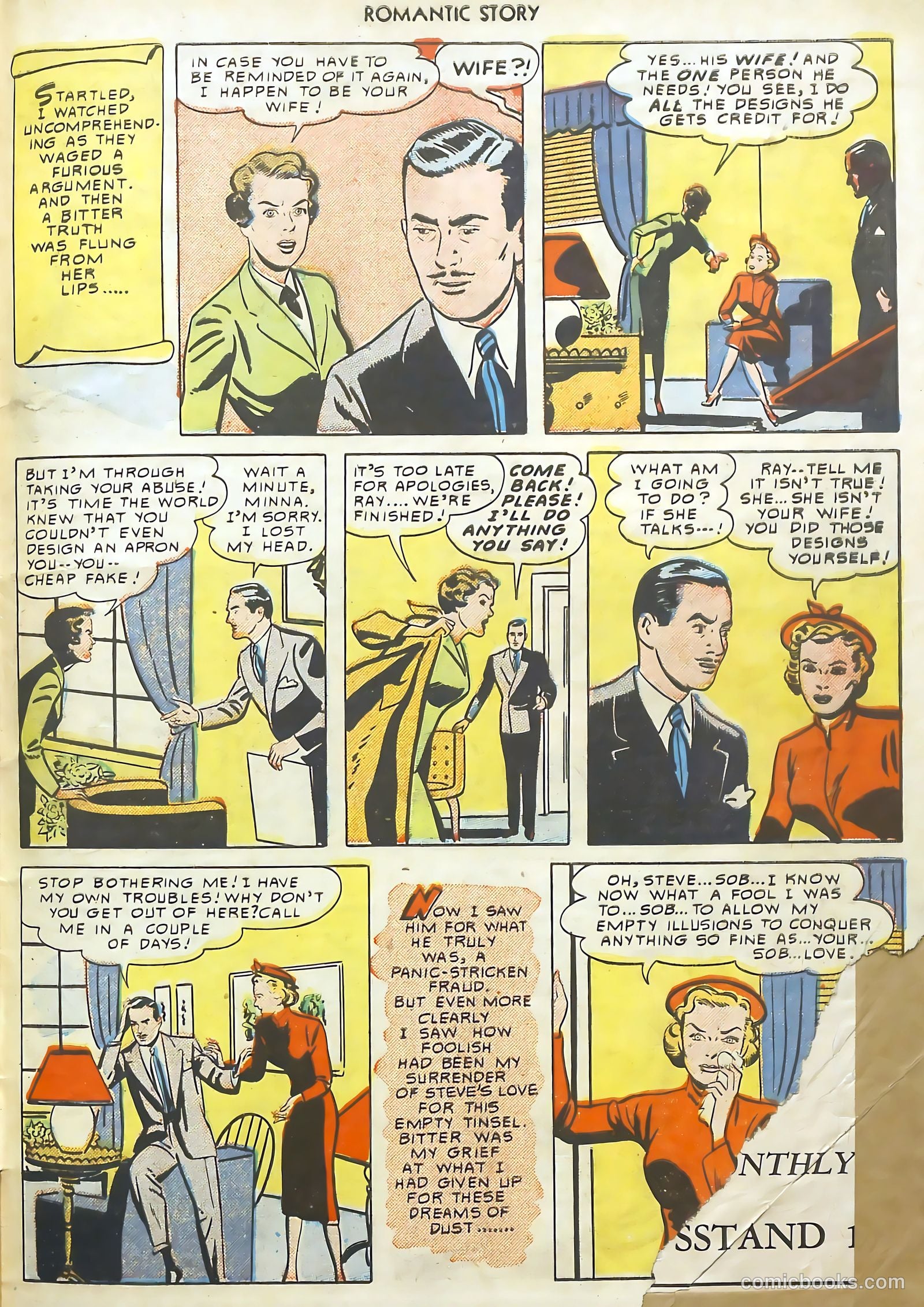 Romantic Story #8 (1950) — page 34 of 37