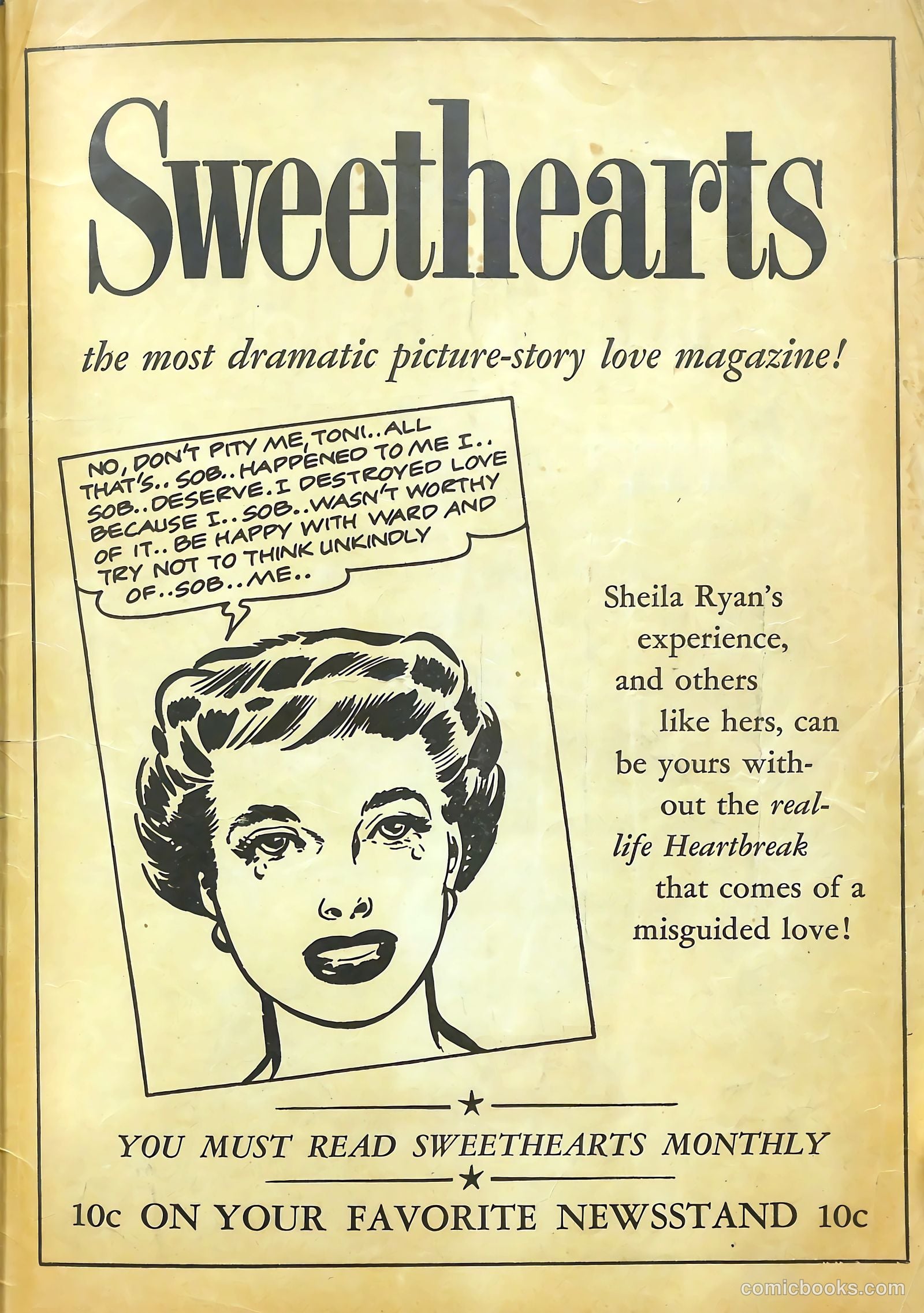 Romantic Story #8 (1950) — page 36 of 37