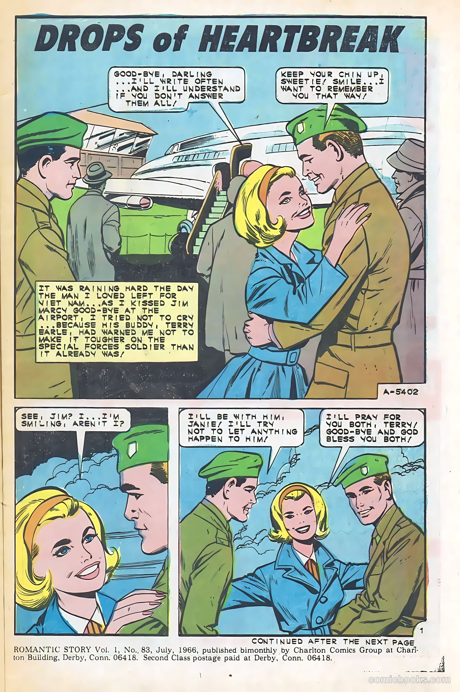 Romantic Story #83 (1966) — page 3 of 35