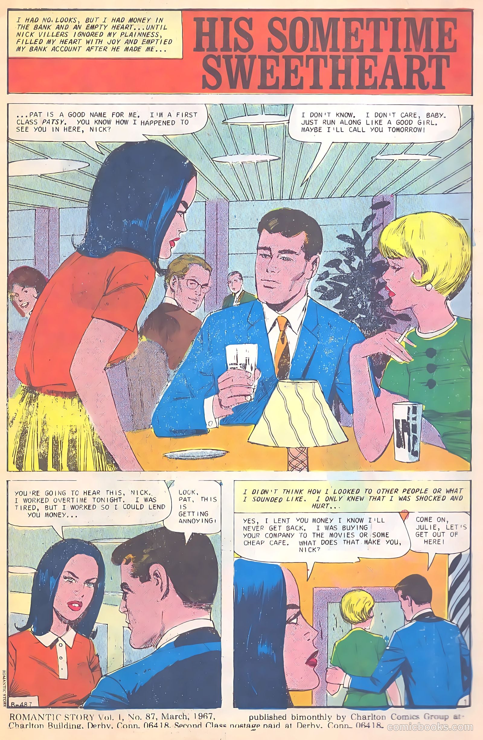Romantic Story #87 (1967) — page 3 of 37