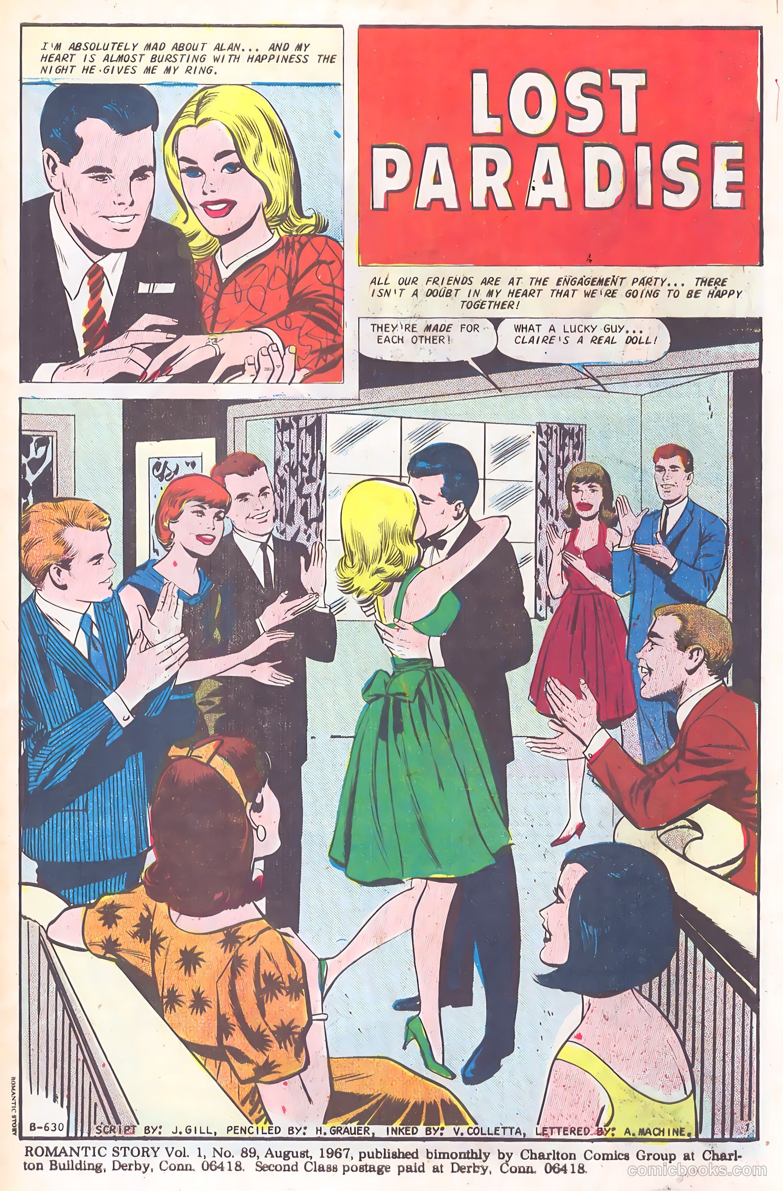 Romantic Story #89 (1967) — page 3 of 37