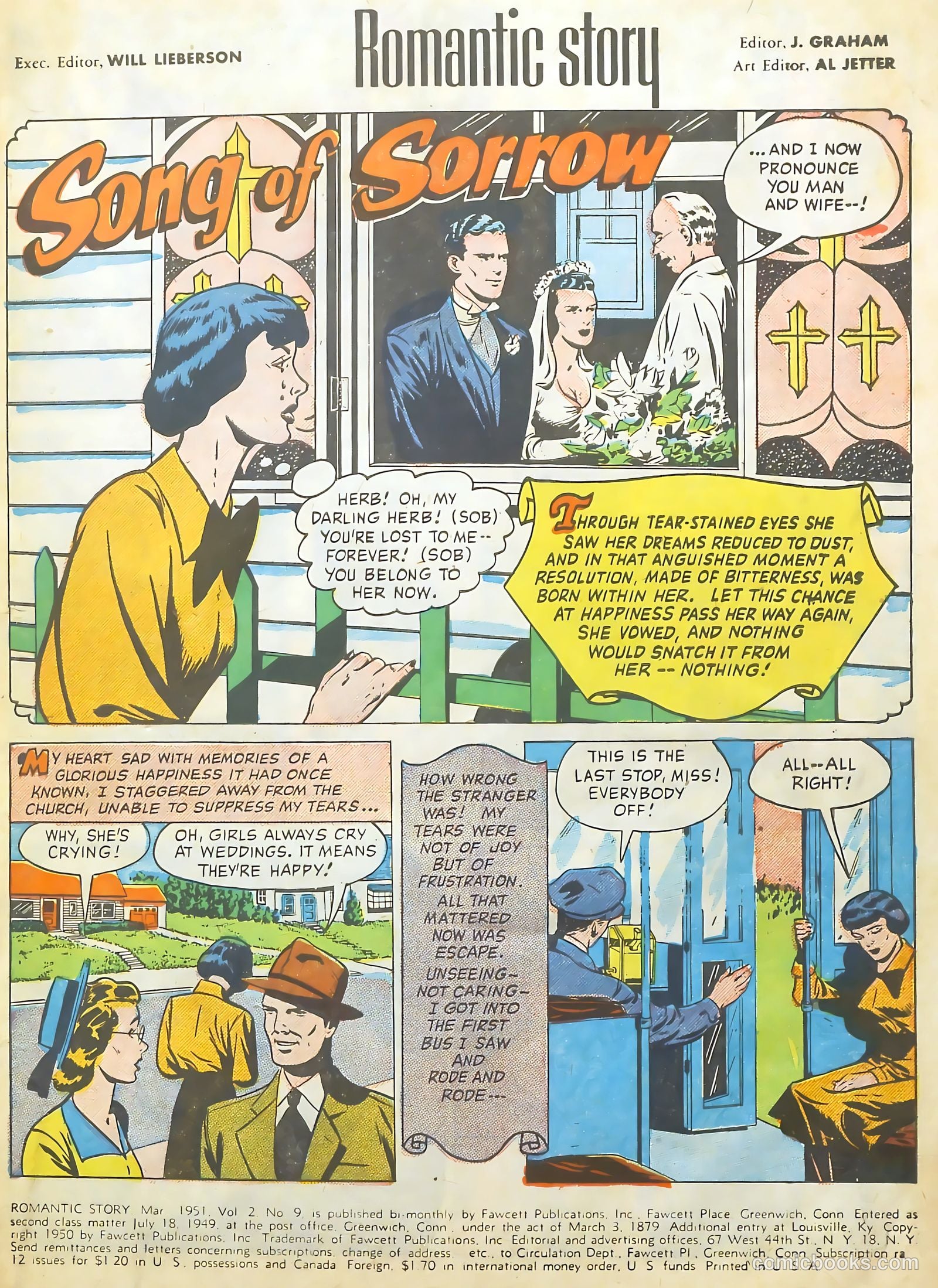 Romantic Story #9 (1951) — page 3 of 36