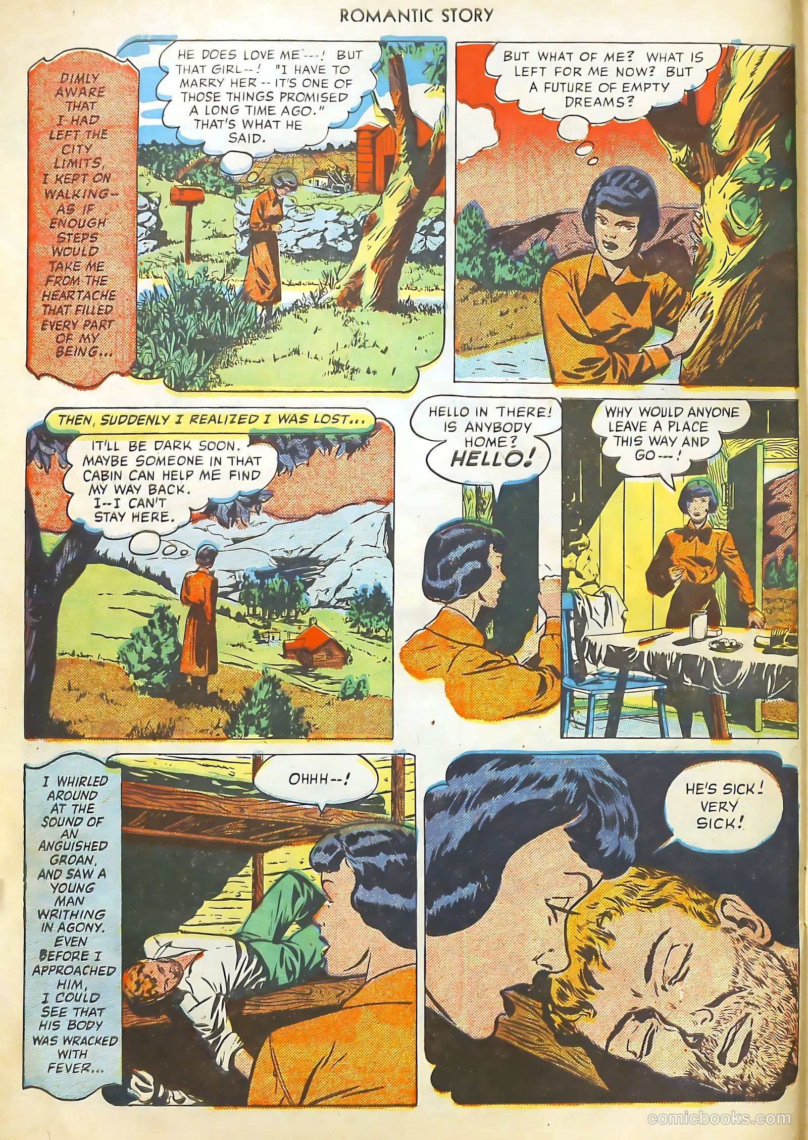 Romantic Story #9 (1951) — page 4 of 36