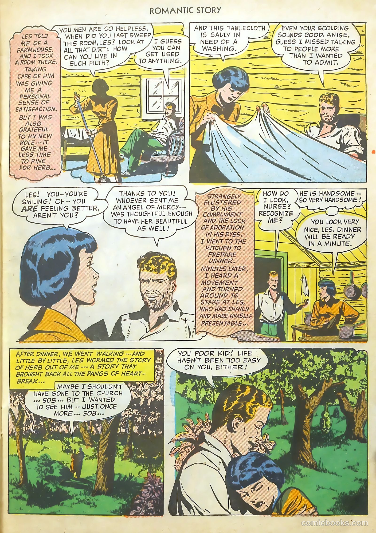 Romantic Story #9 (1951) — page 7 of 36