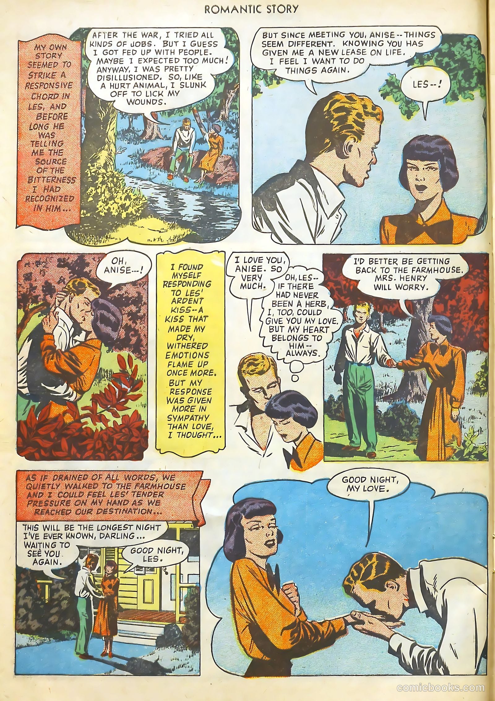 Romantic Story #9 (1951) — page 8 of 36
