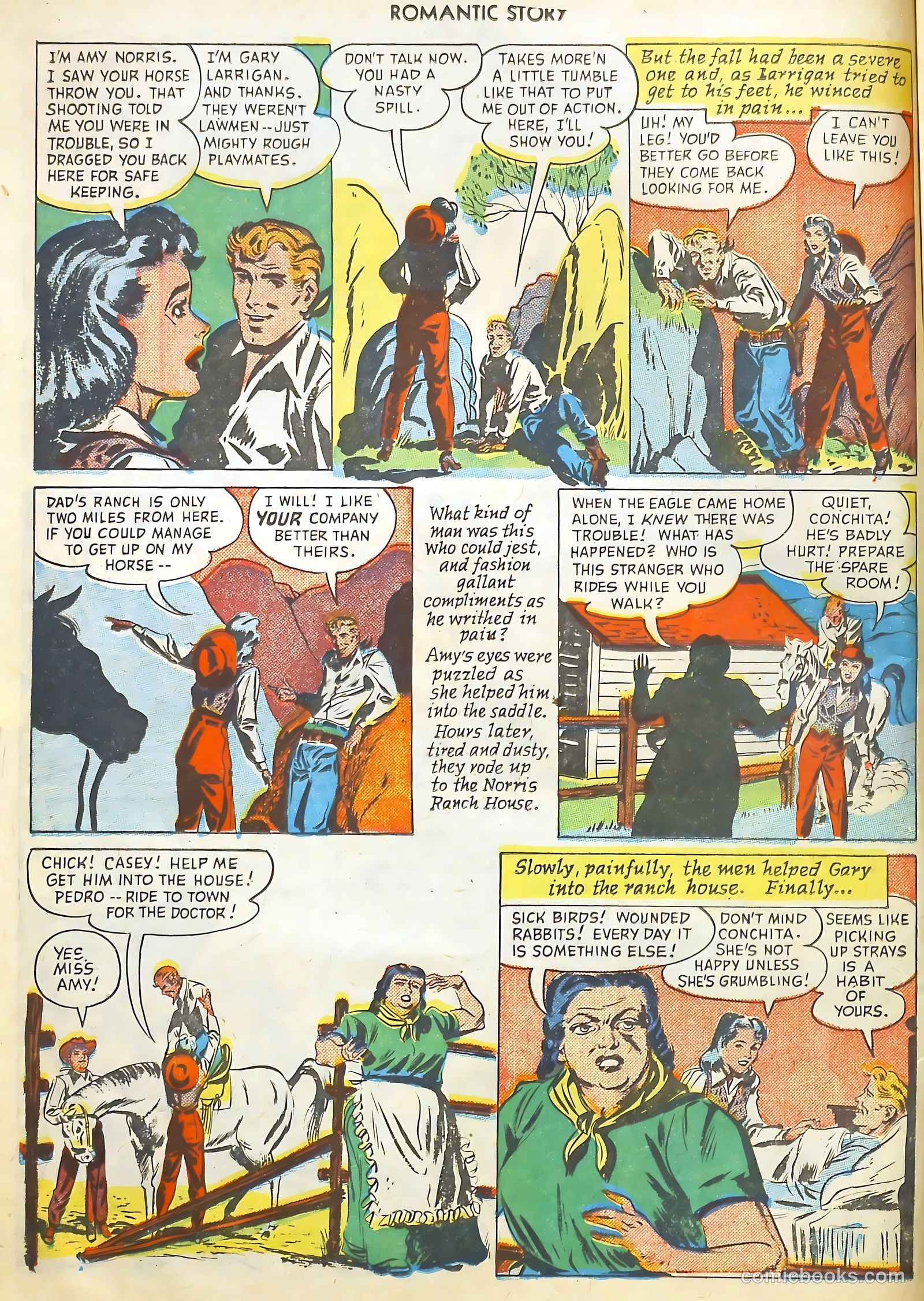 Romantic Story #9 (1951) — page 16 of 36