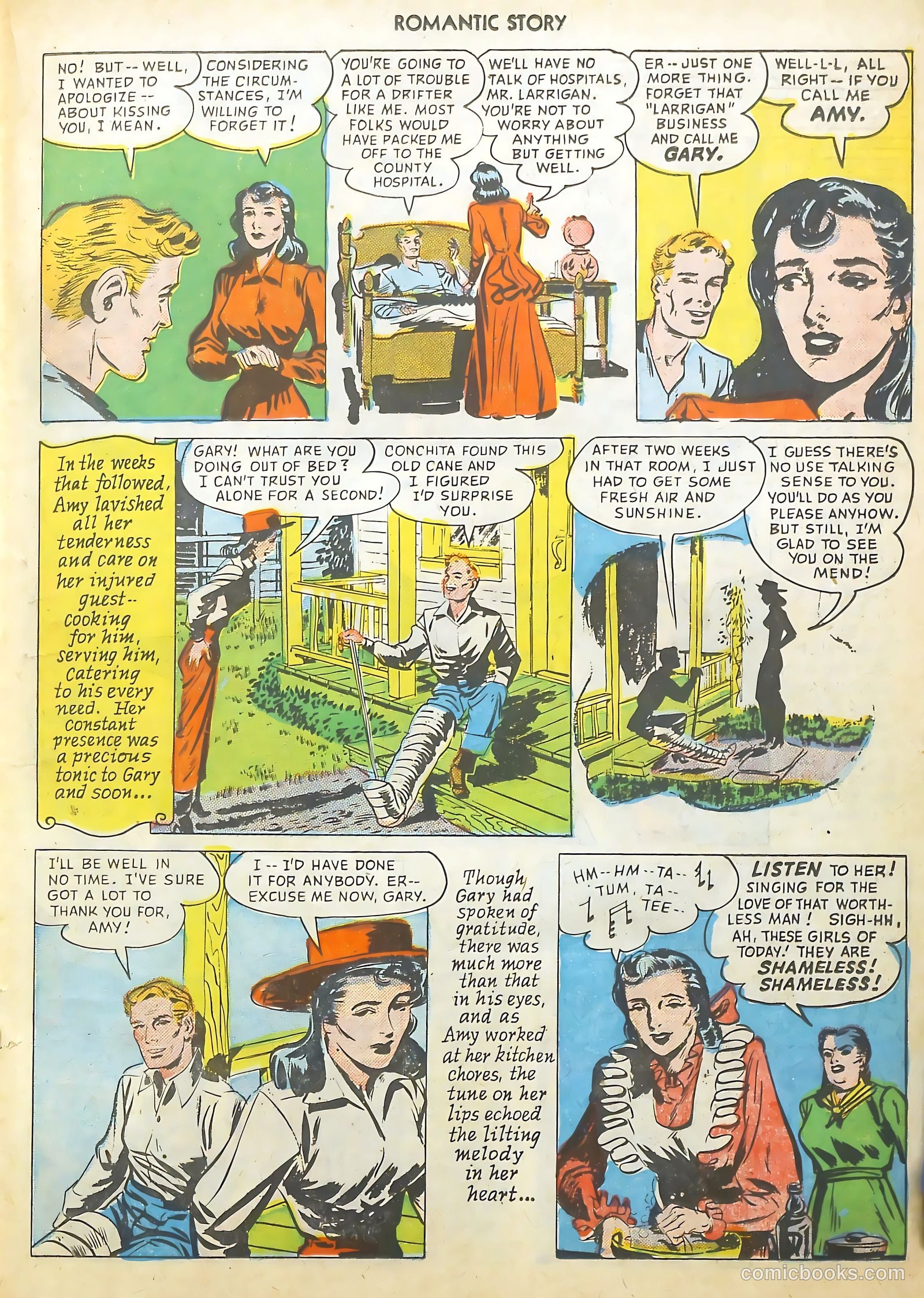 Romantic Story #9 (1951) — page 19 of 36