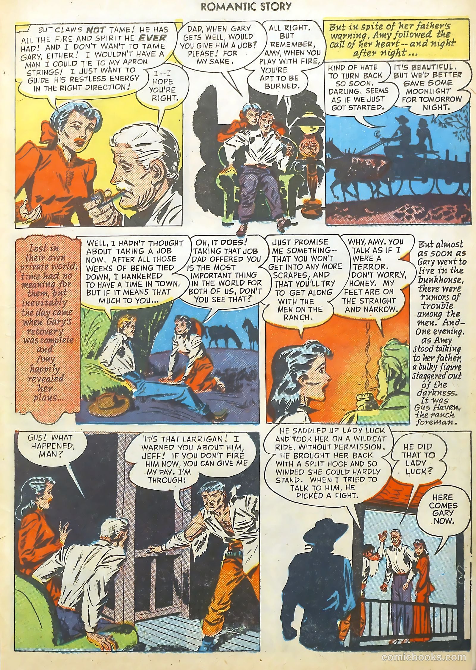 Romantic Story #9 (1951) — page 21 of 36