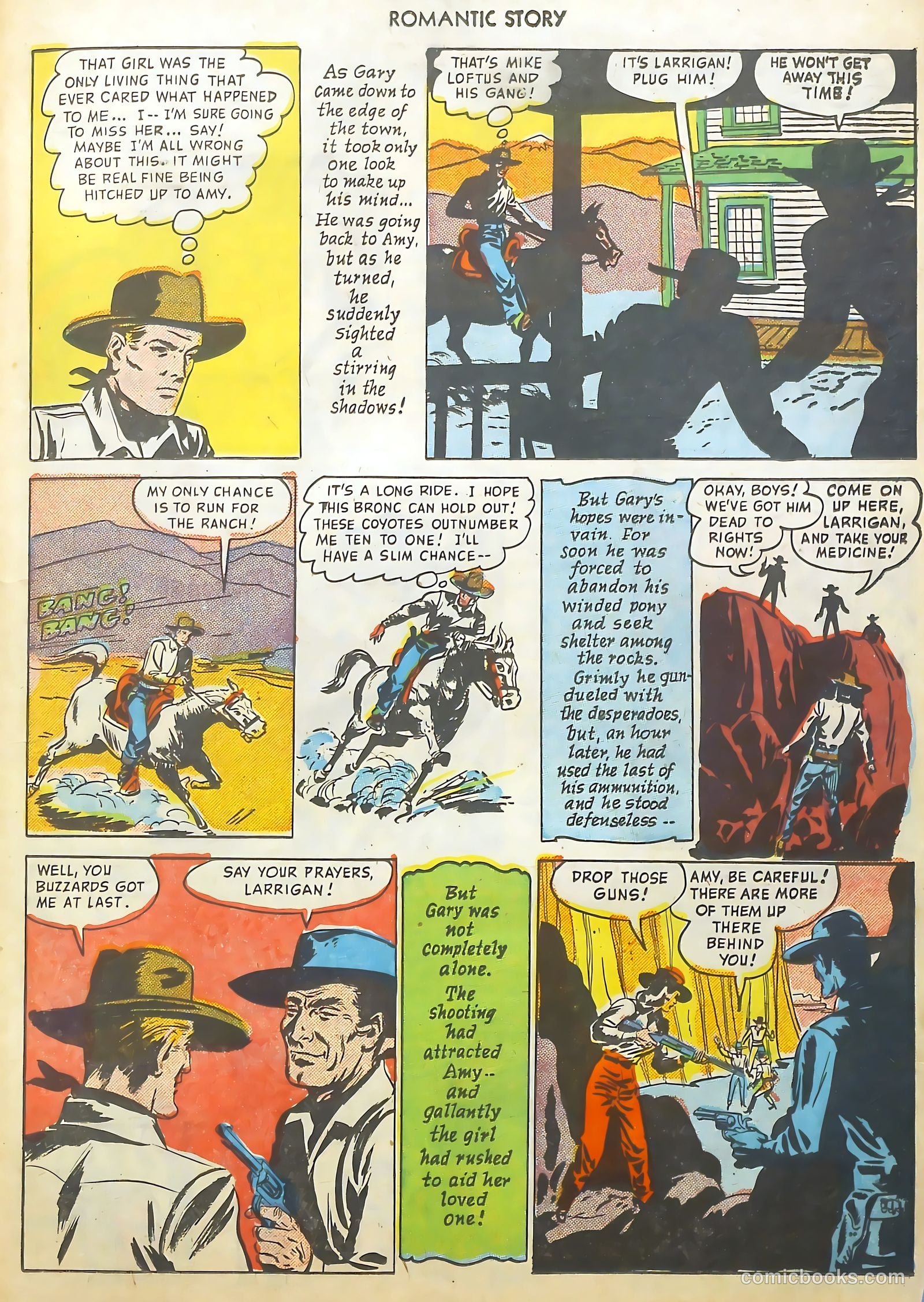 Romantic Story #9 (1951) — page 23 of 36