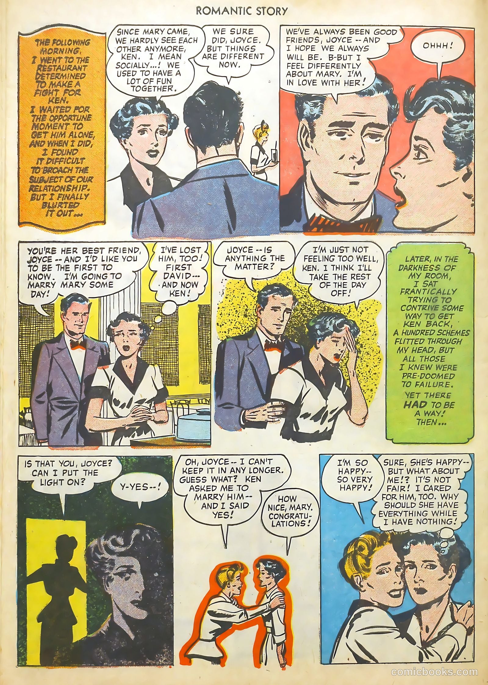 Romantic Story #9 (1951) — page 30 of 36