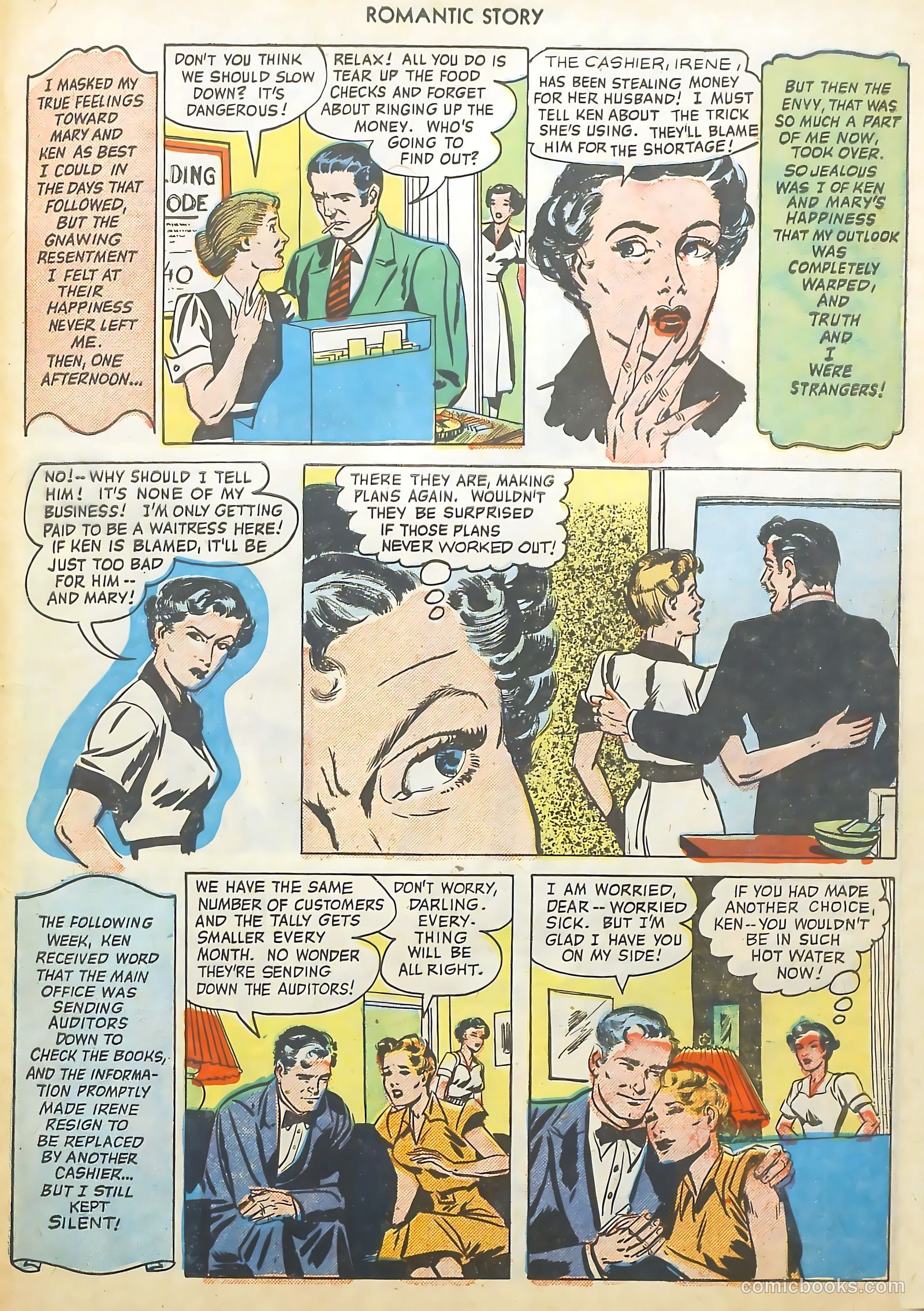 Romantic Story #9 (1951) — page 31 of 36