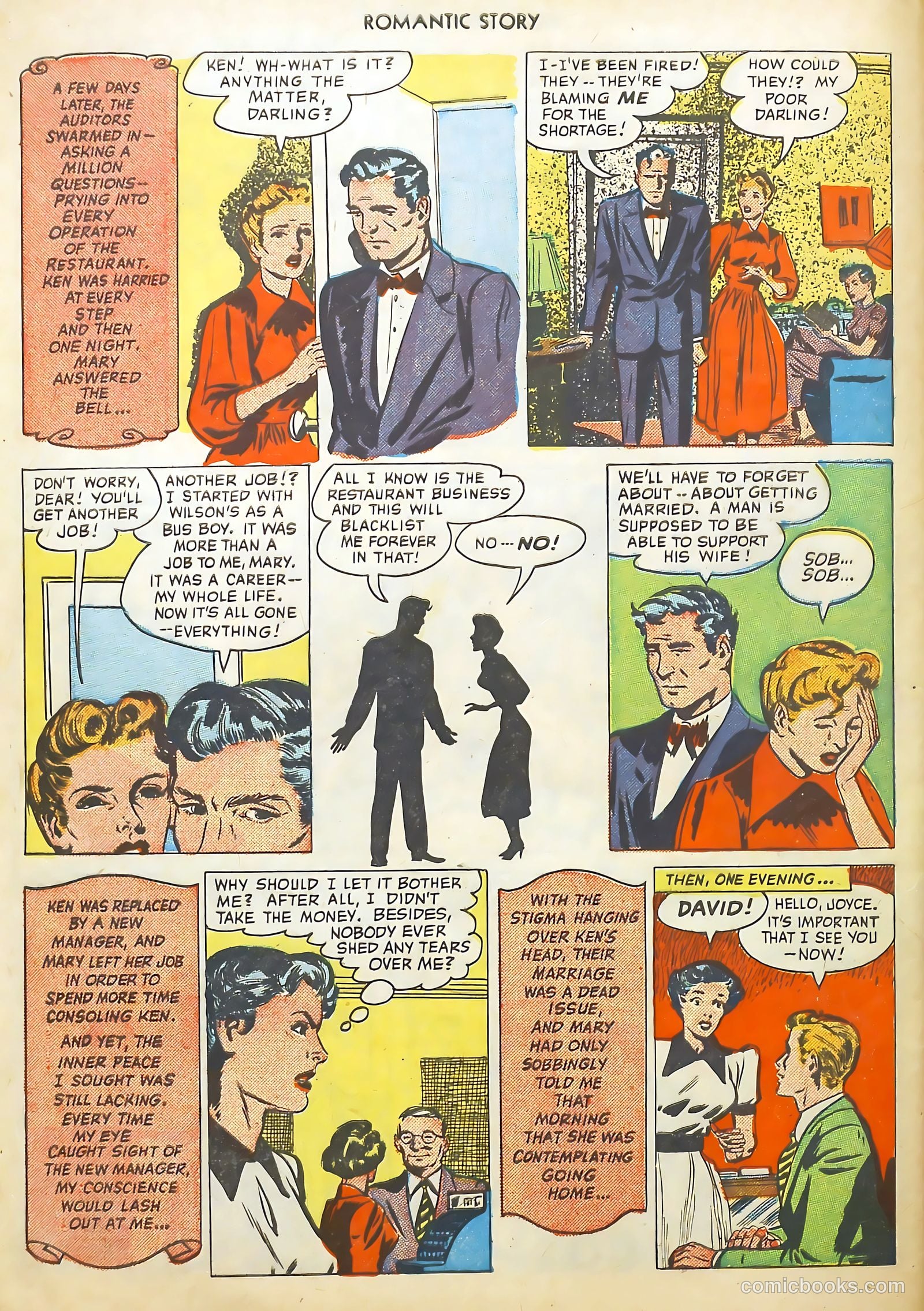 Romantic Story #9 (1951) — page 32 of 36