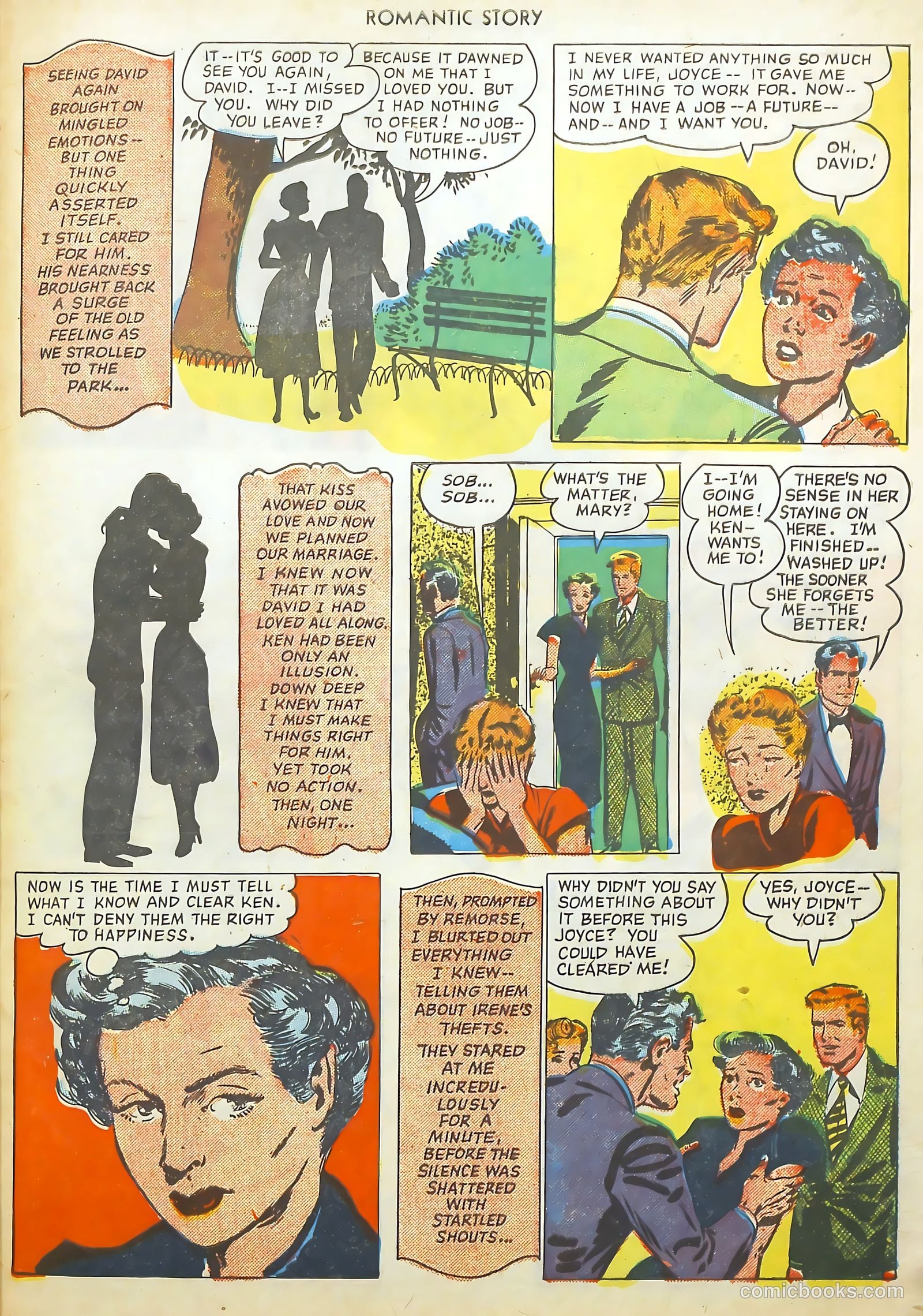 Romantic Story #9 (1951) — page 33 of 36