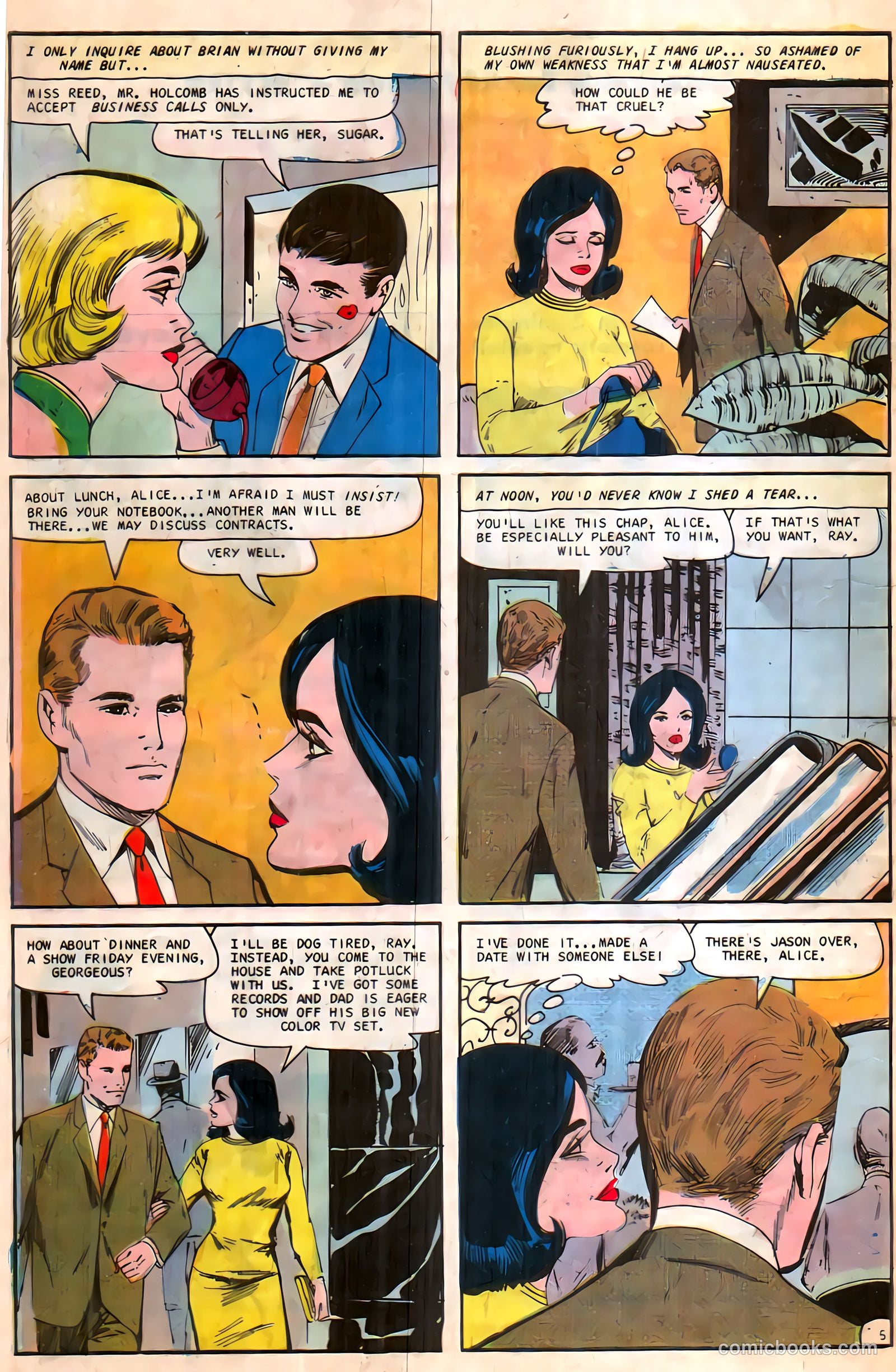 Romantic Story #90 (1967) — page 8 of 36