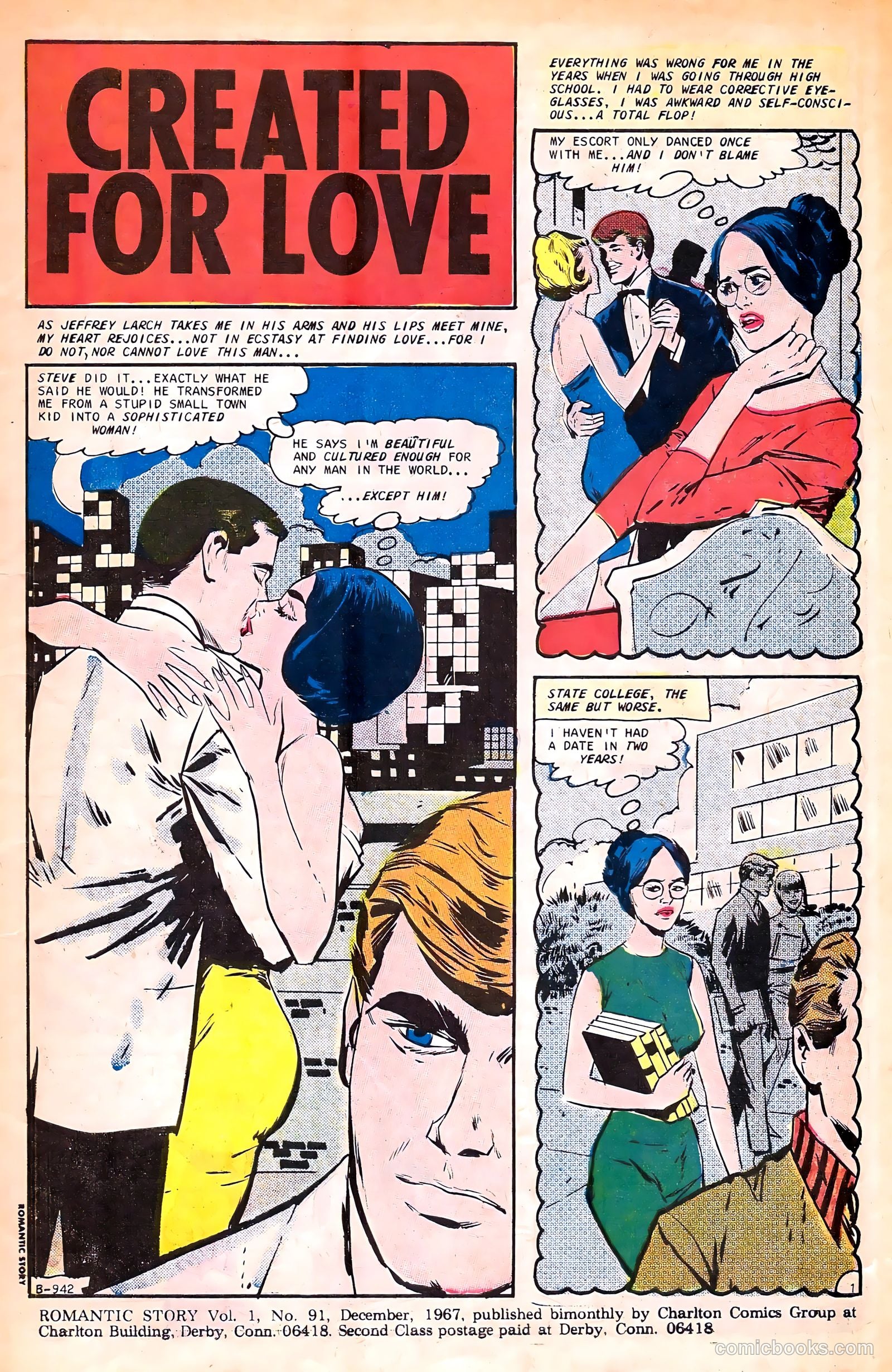 Romantic Story #91 (1967) — page 3 of 36