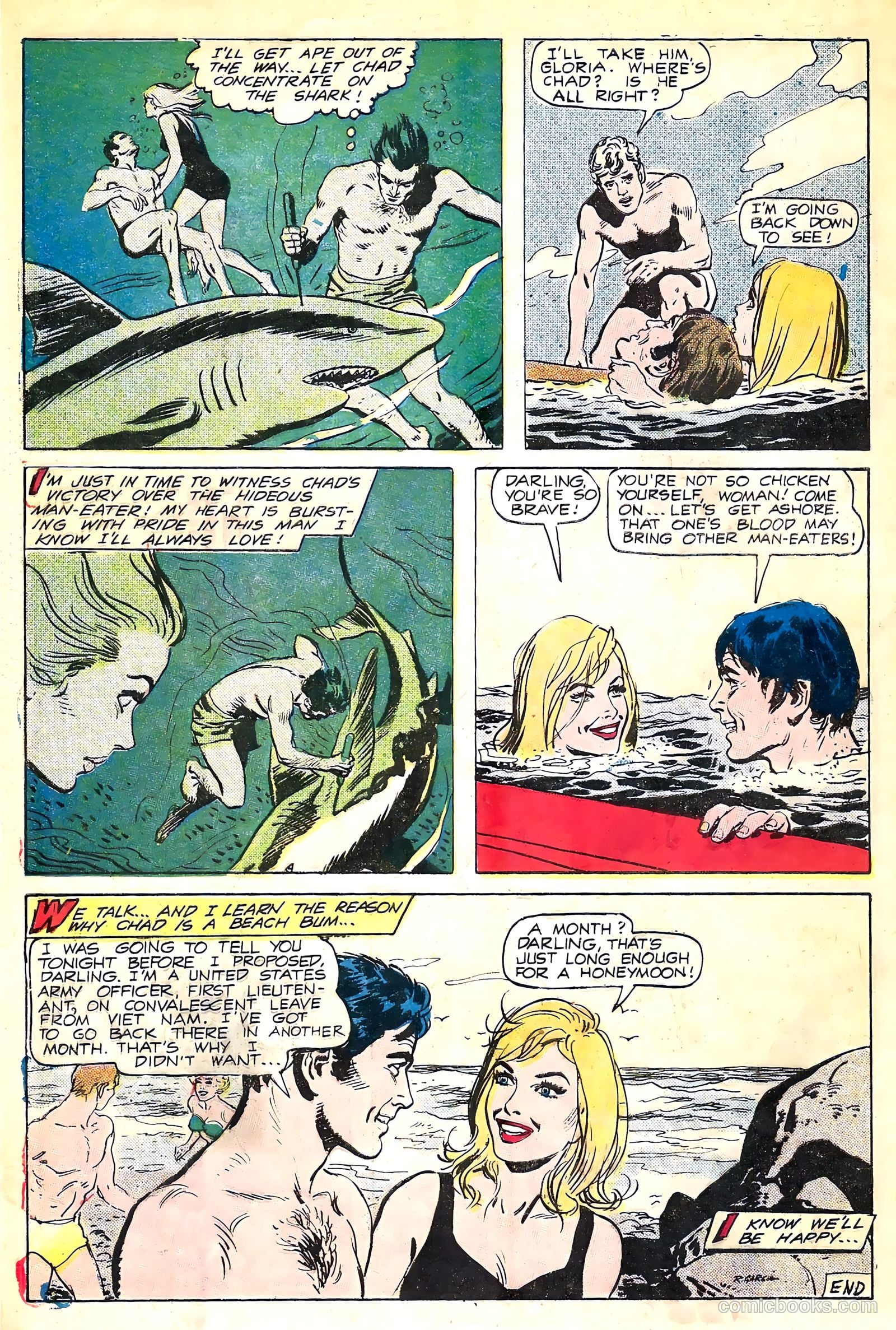 Romantic Story #91 (1967) — page 32 of 36