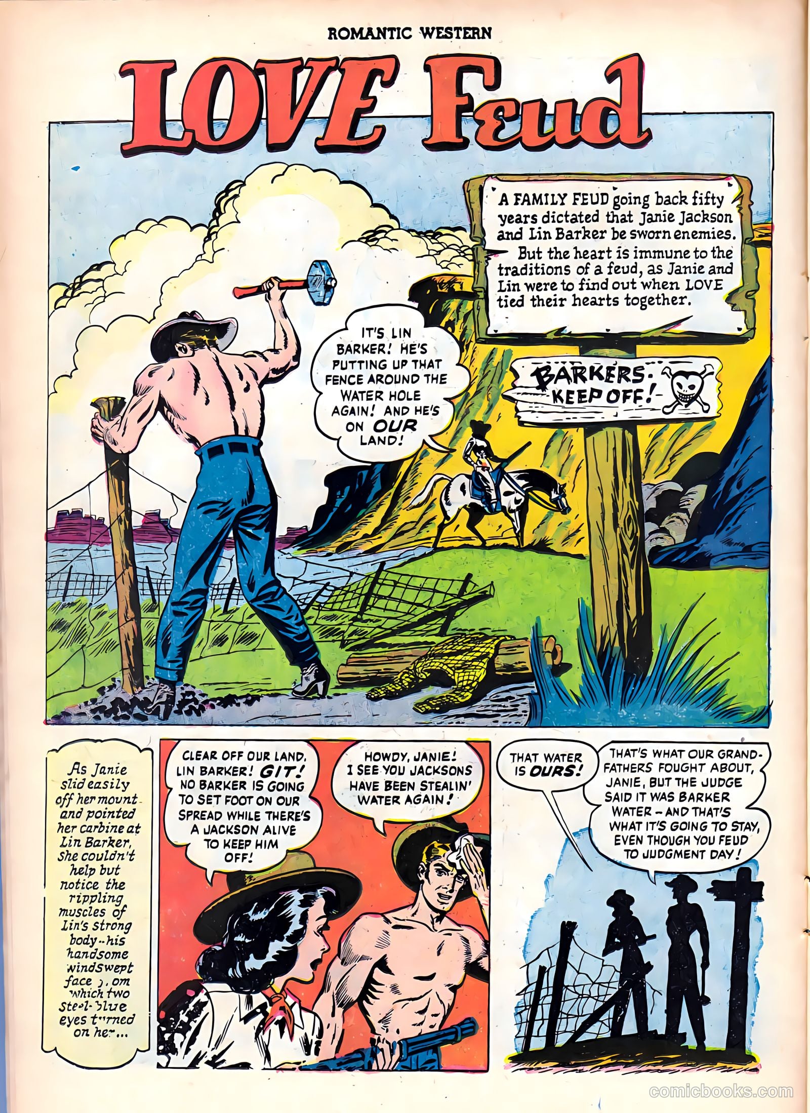 Romantic Western #1 (1949) — page 14 of 36
