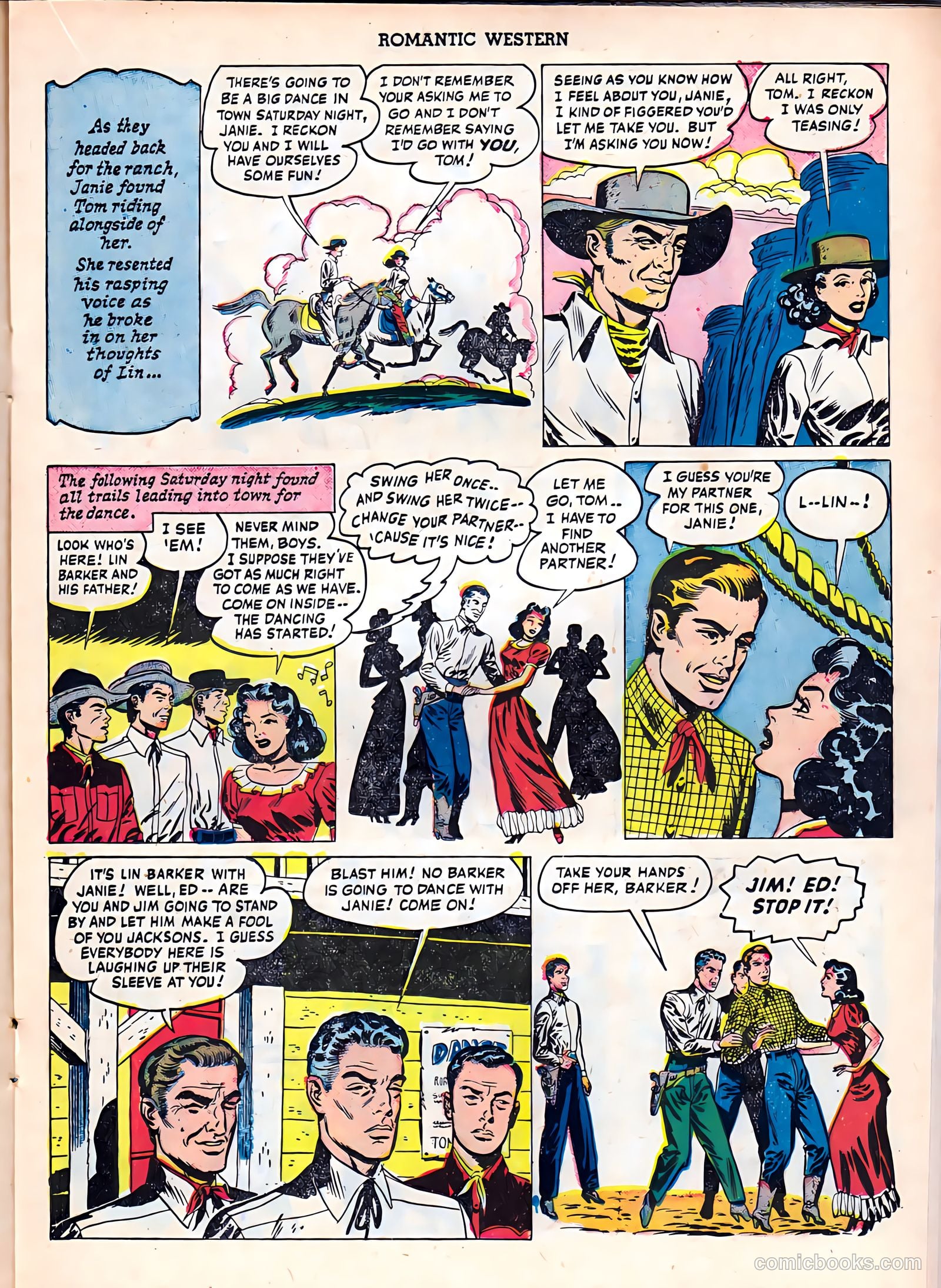 Romantic Western #1 (1949) — page 17 of 36