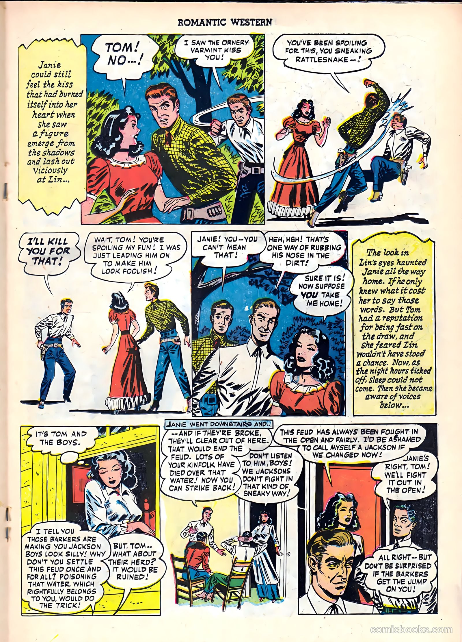Romantic Western #1 (1949) — page 19 of 36