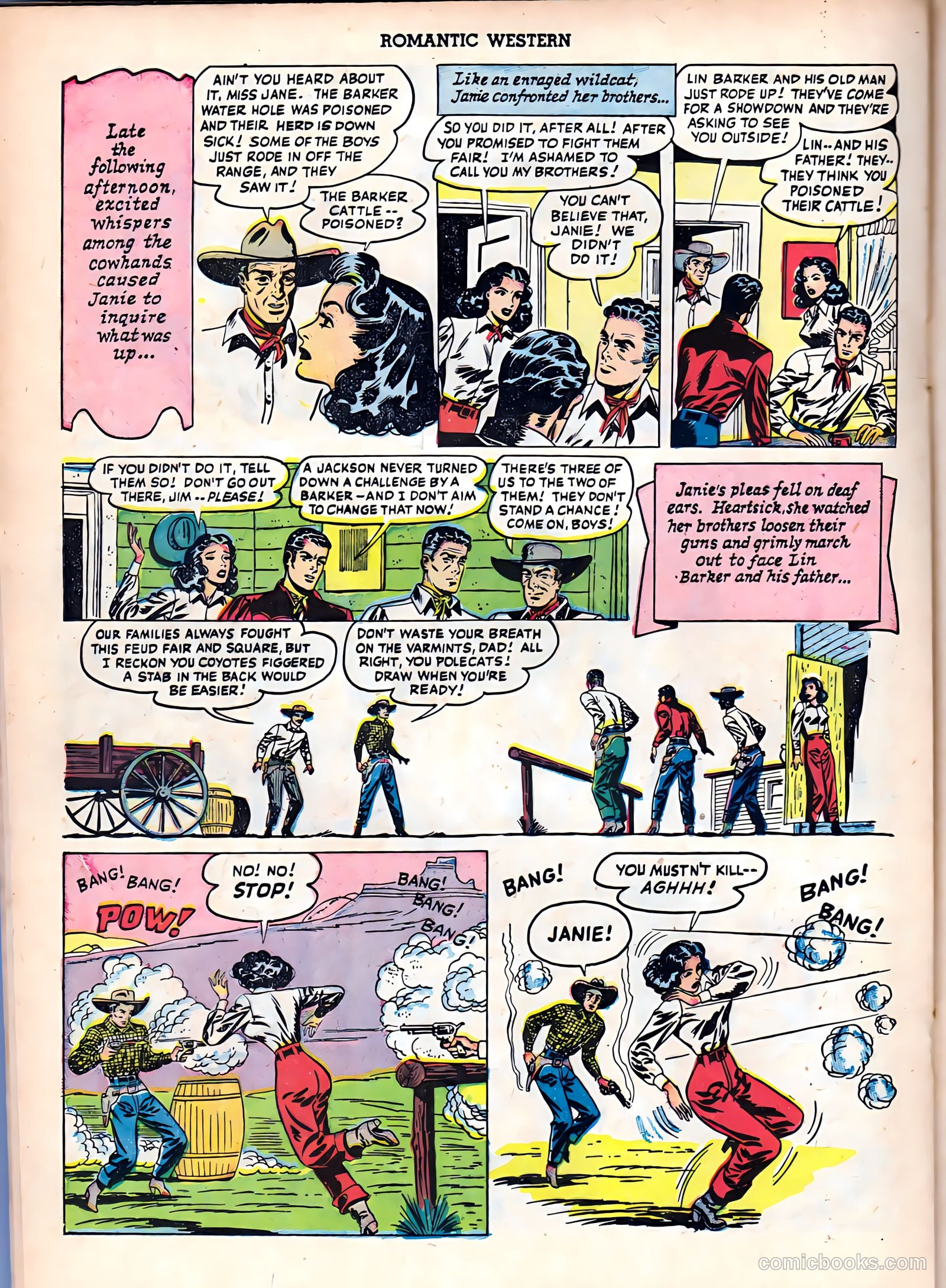 Romantic Western #1 (1949) — page 20 of 36