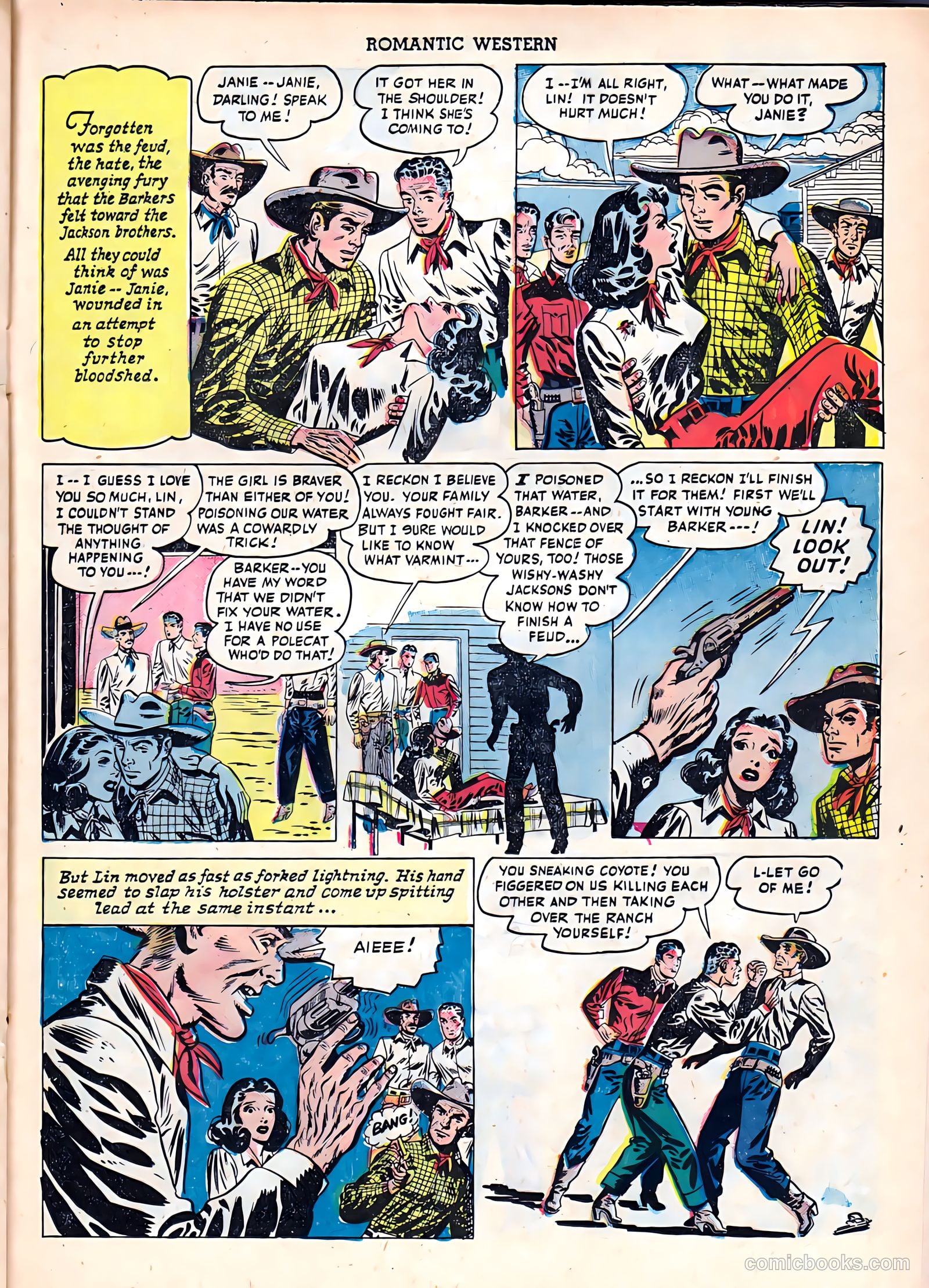 Romantic Western #1 (1949) — page 21 of 36