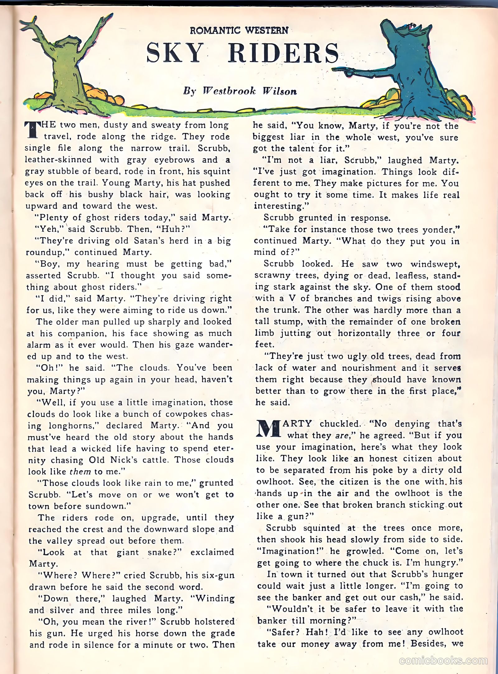 Romantic Western #1 (1949) — page 23 of 36