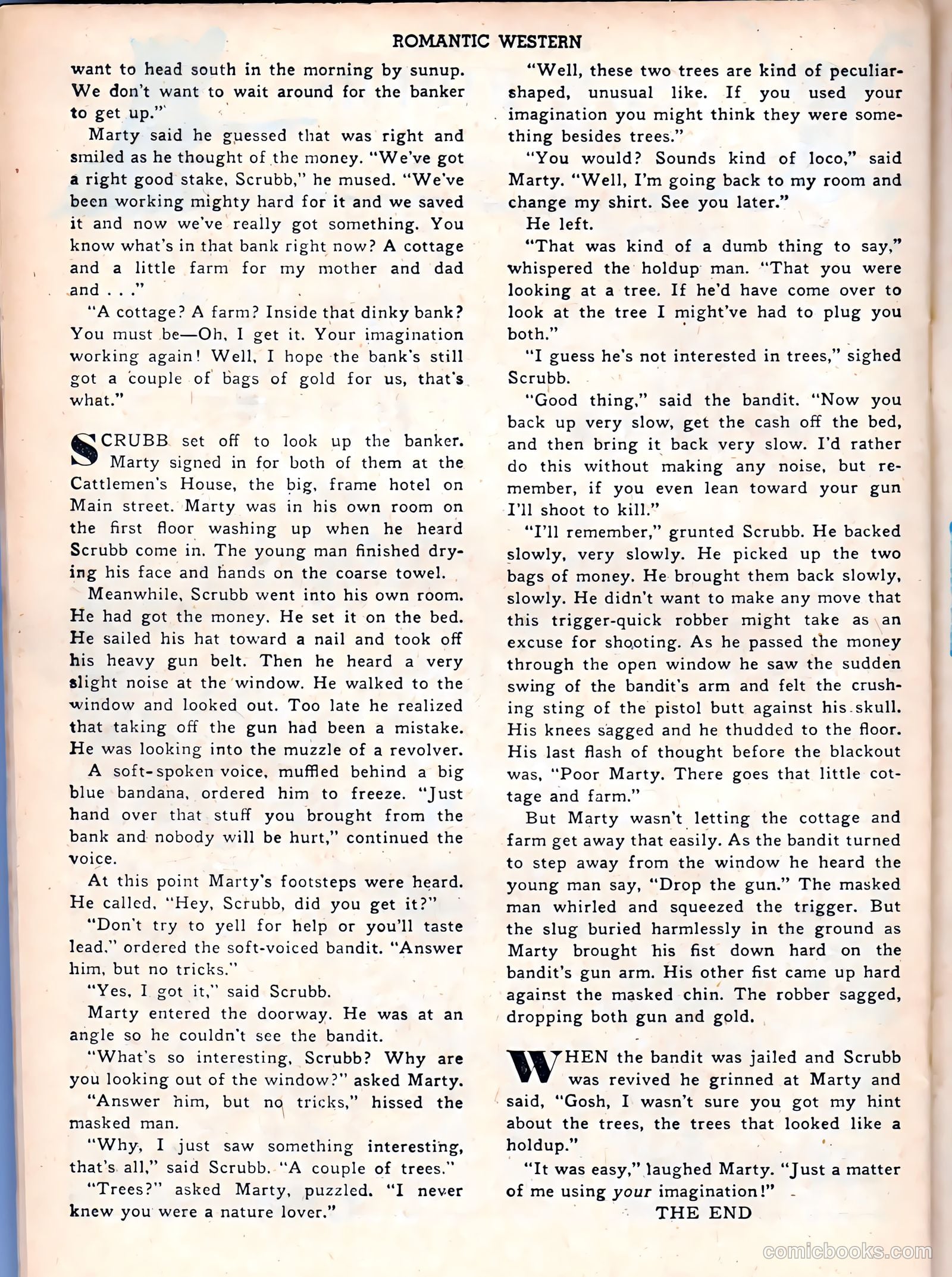 Romantic Western #1 (1949) — page 24 of 36