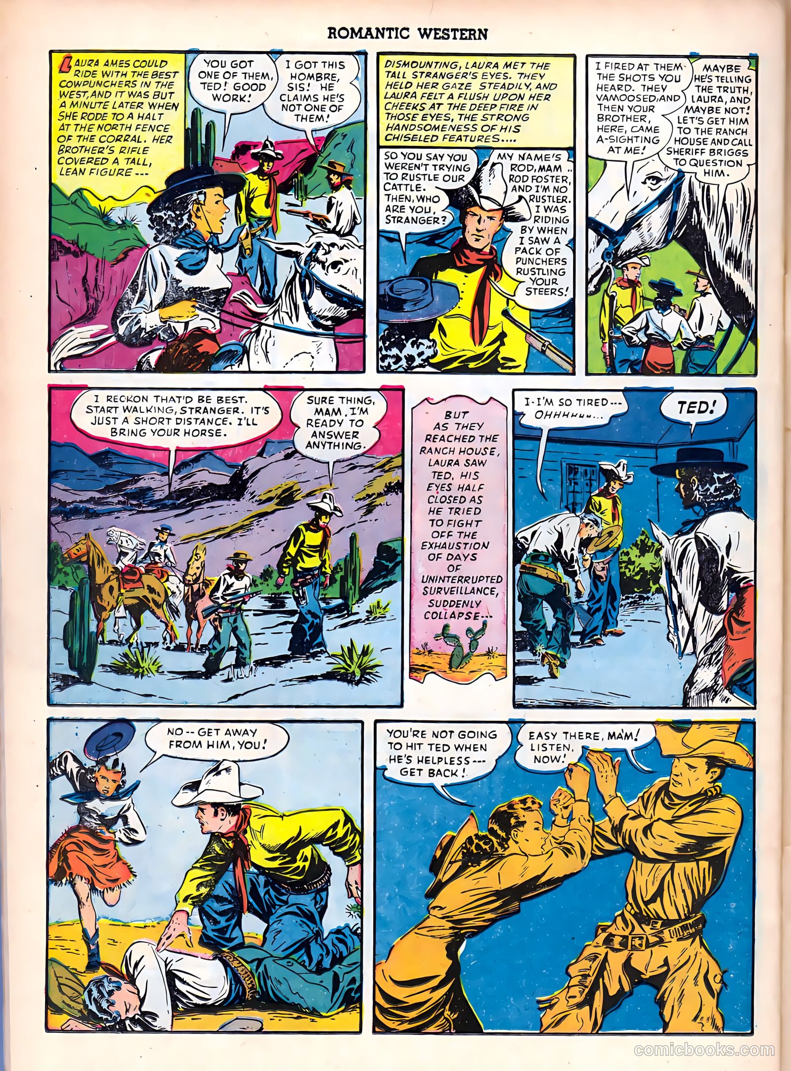 Romantic Western #1 (1949) — page 26 of 36