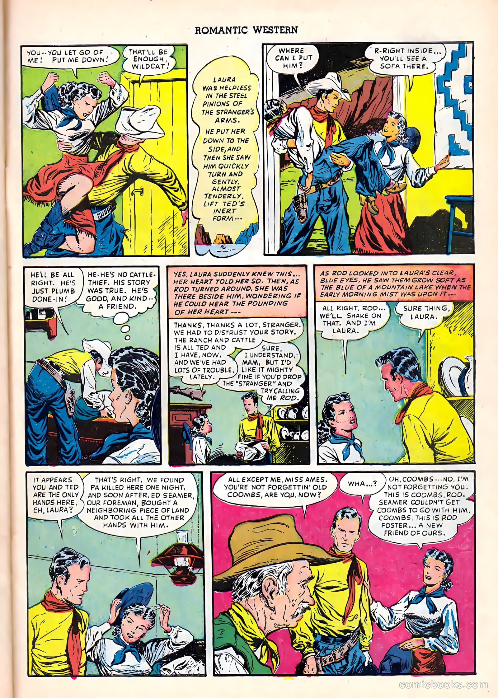 Romantic Western #1 (1949) — page 27 of 36