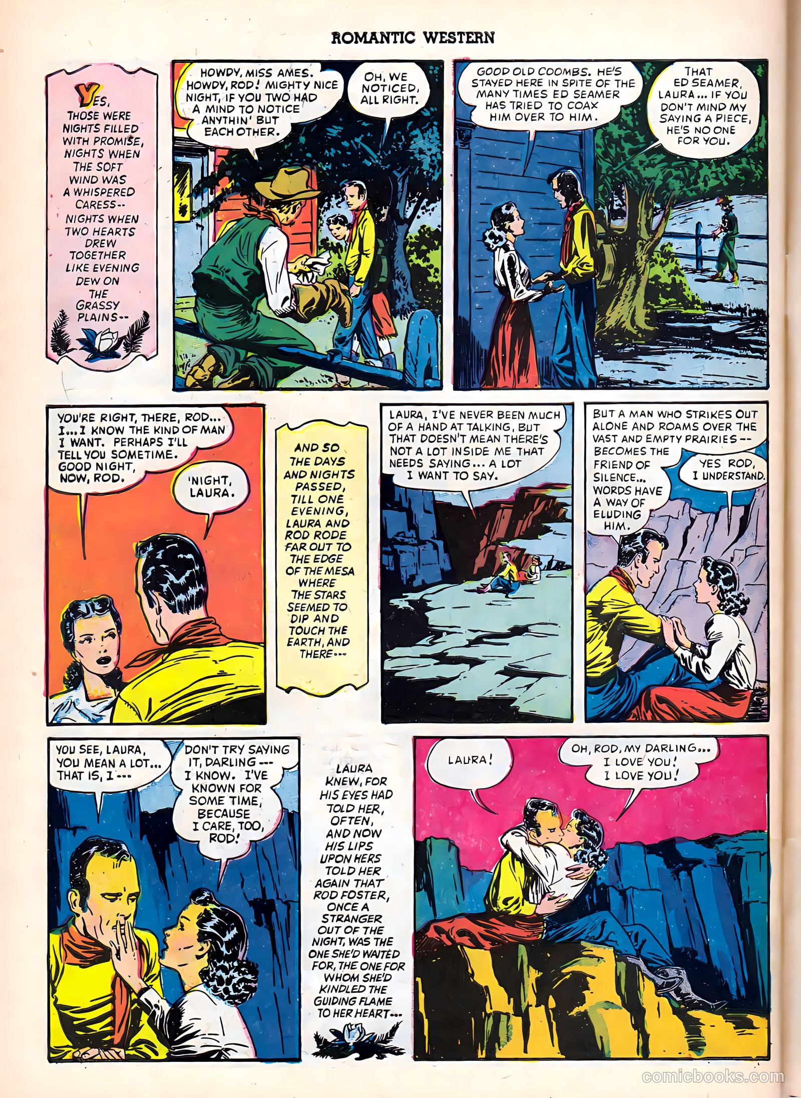 Romantic Western #1 (1949) — page 30 of 36