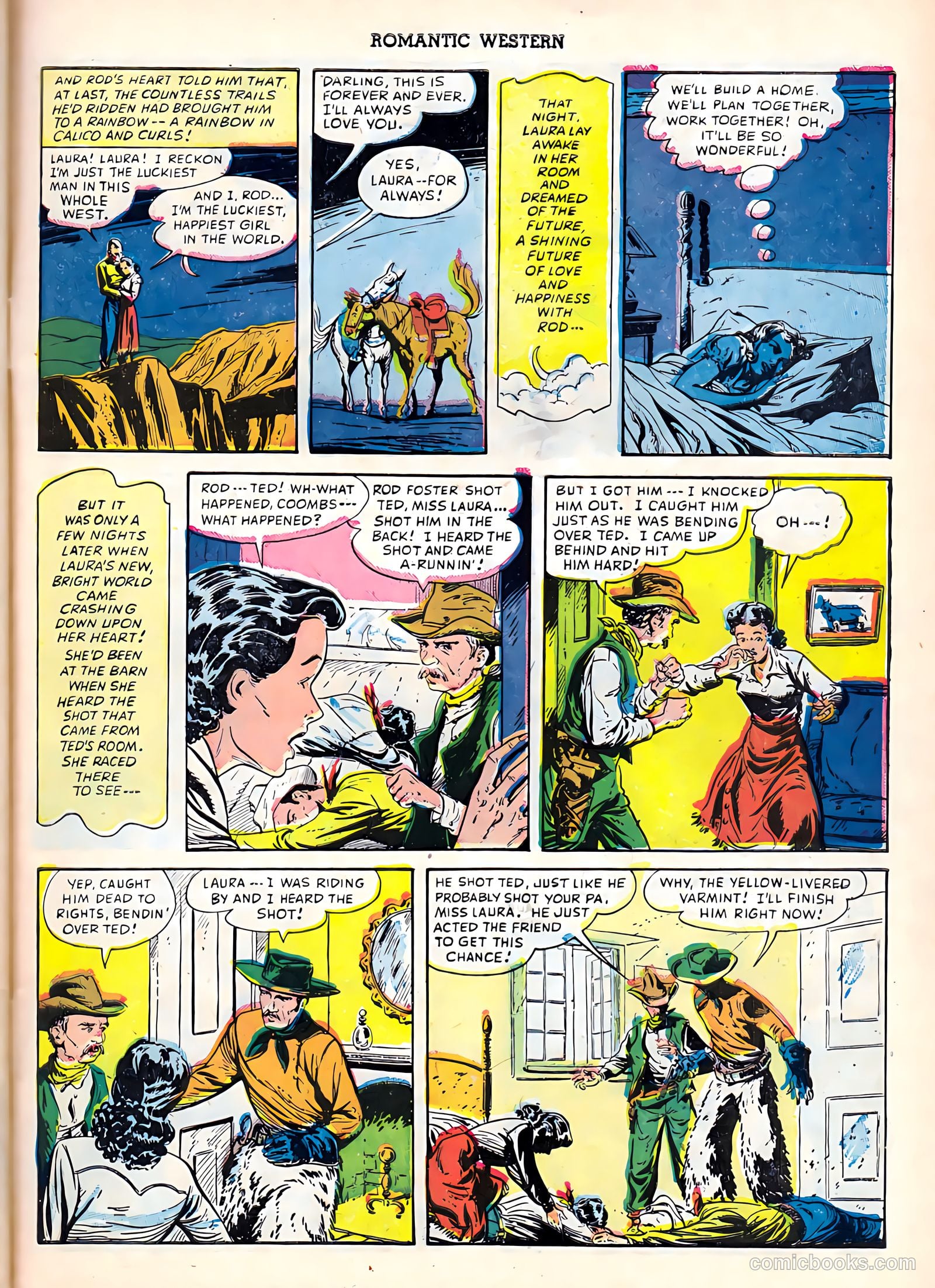 Romantic Western #1 (1949) — page 31 of 36