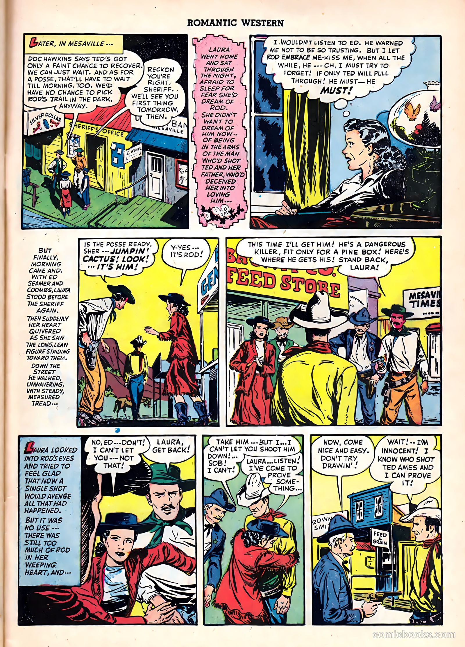 Romantic Western #1 (1949) — page 33 of 36