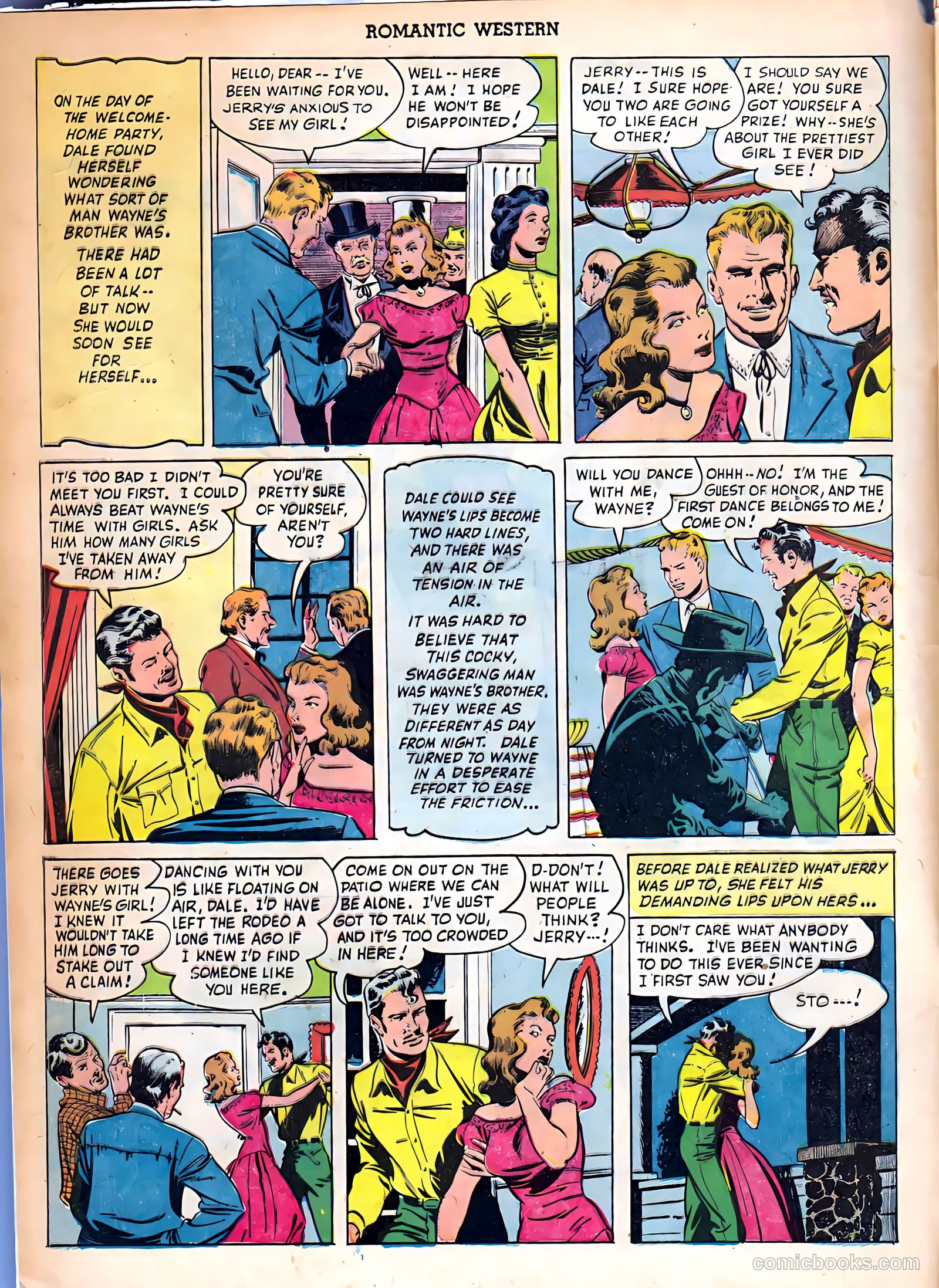 Romantic Western #2 (1950) — page 4 of 36