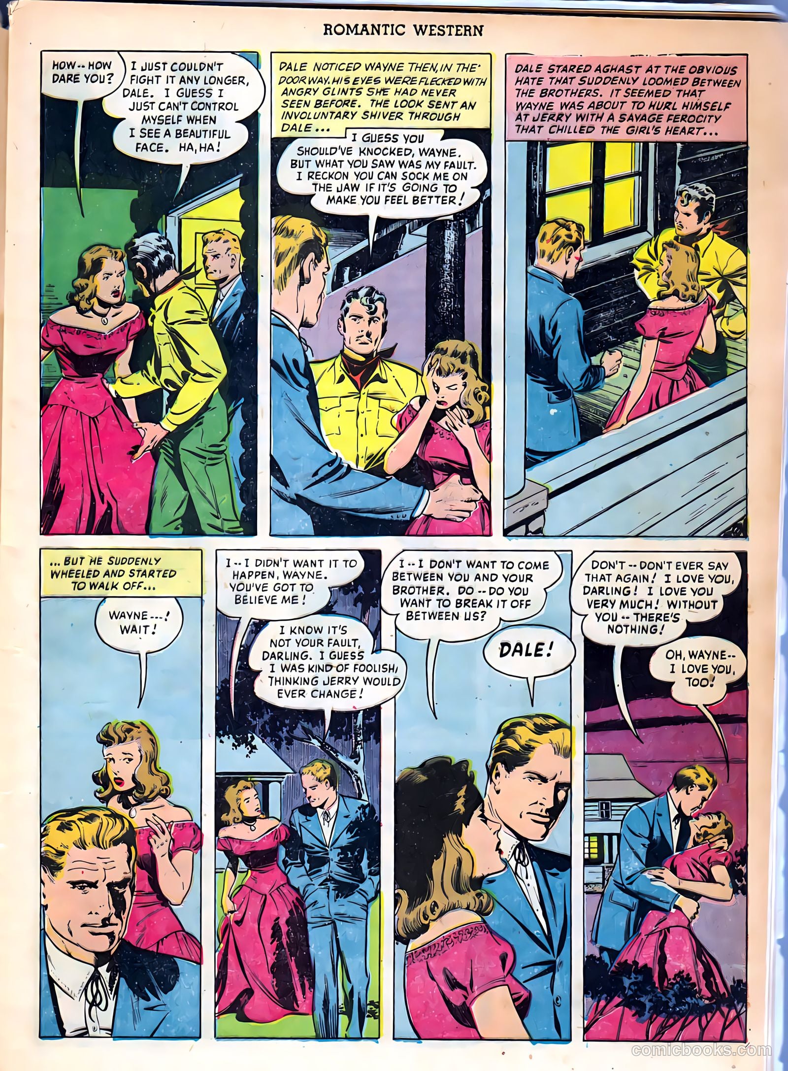 Romantic Western #2 (1950) — page 5 of 36