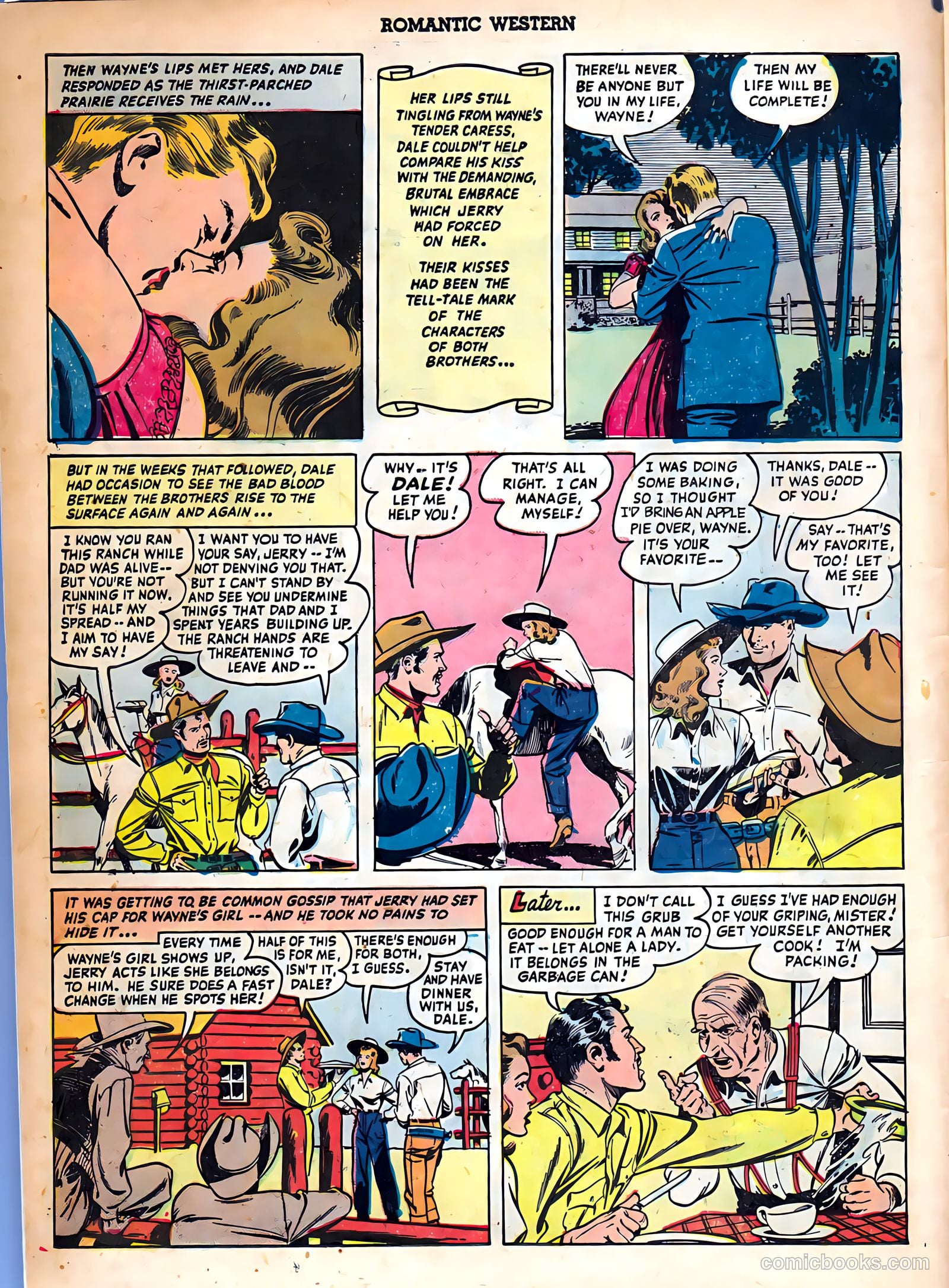 Romantic Western #2 (1950) — page 6 of 36