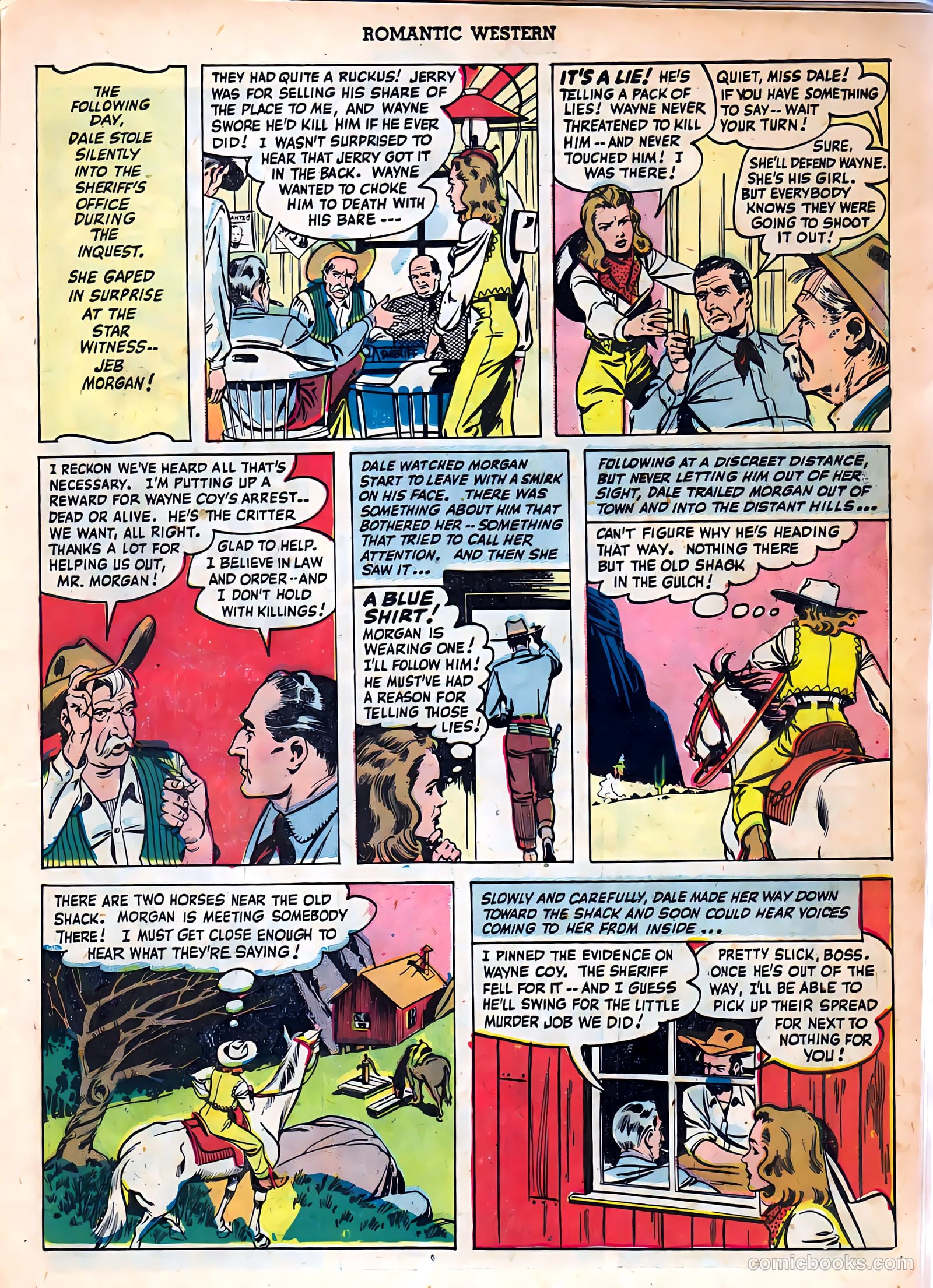 Romantic Western #2 (1950) — page 11 of 36
