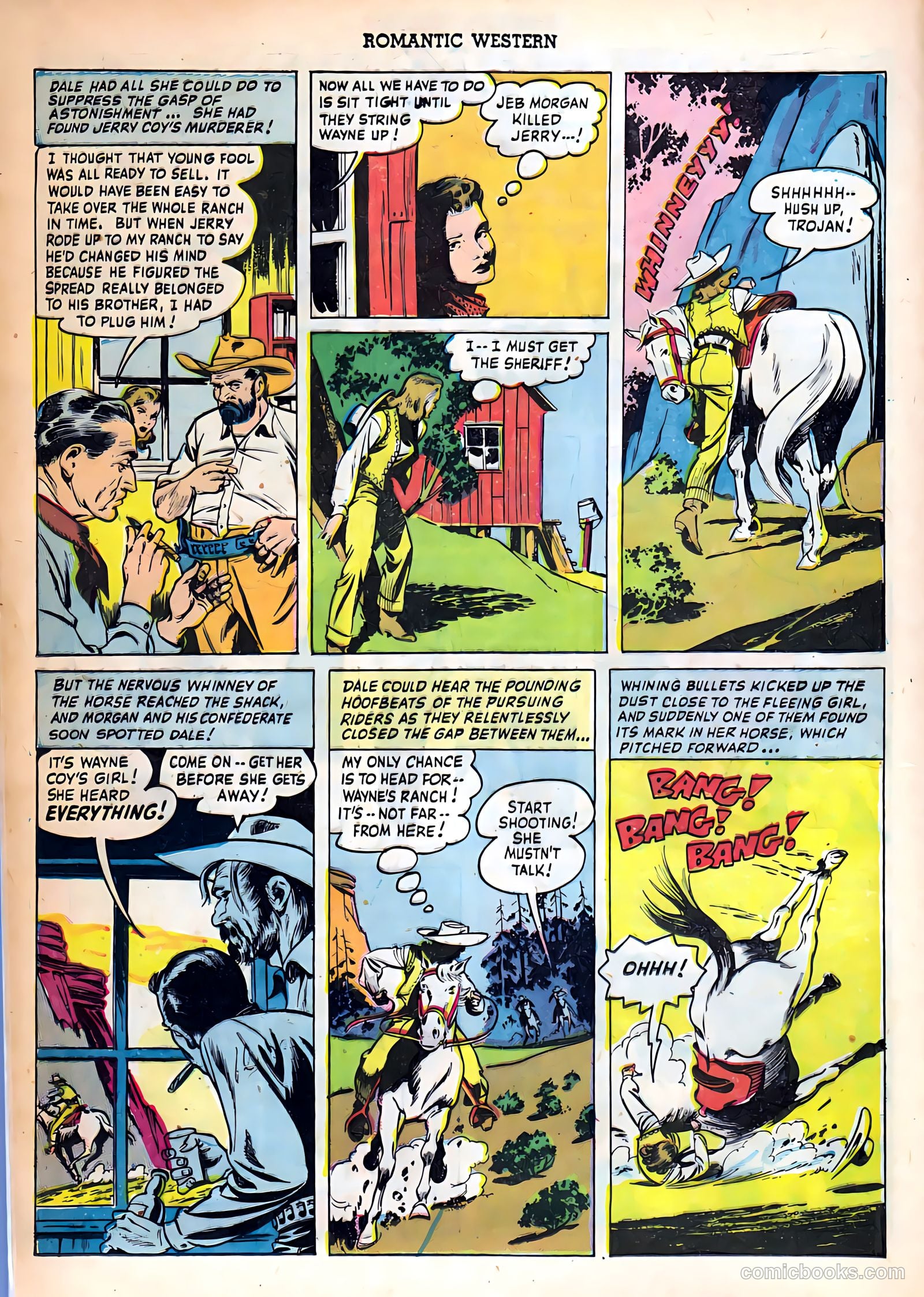 Romantic Western #2 (1950) — page 12 of 36