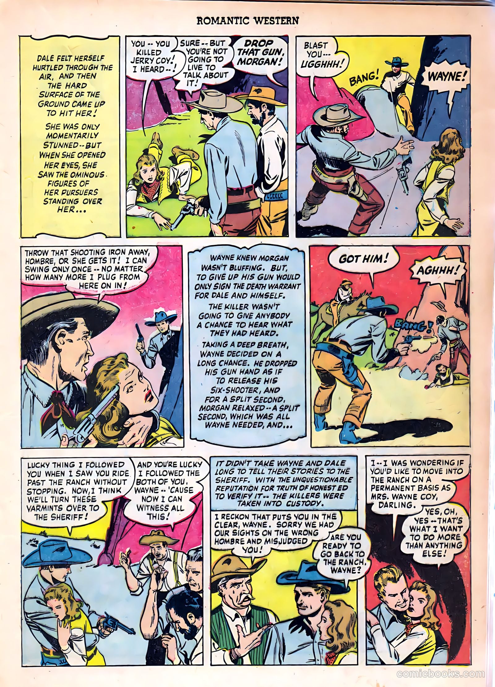 Romantic Western #2 (1950) — page 13 of 36