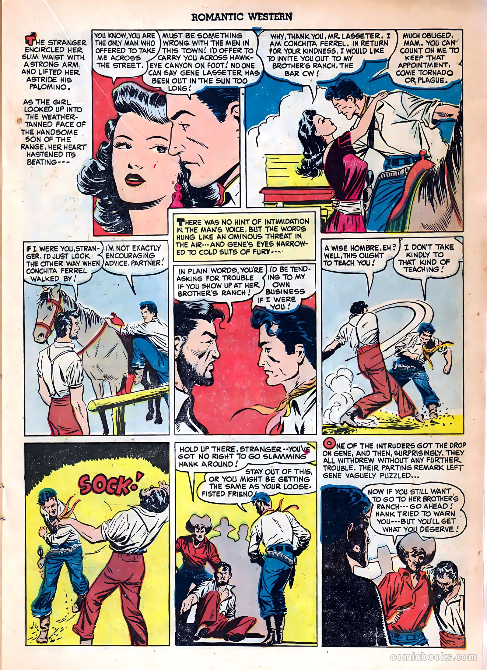Romantic Western #2 (1950) — page 15 of 36