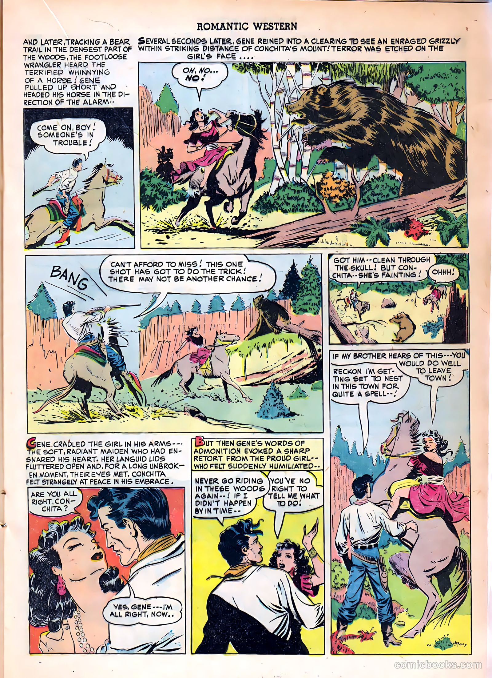 Romantic Western #2 (1950) — page 17 of 36