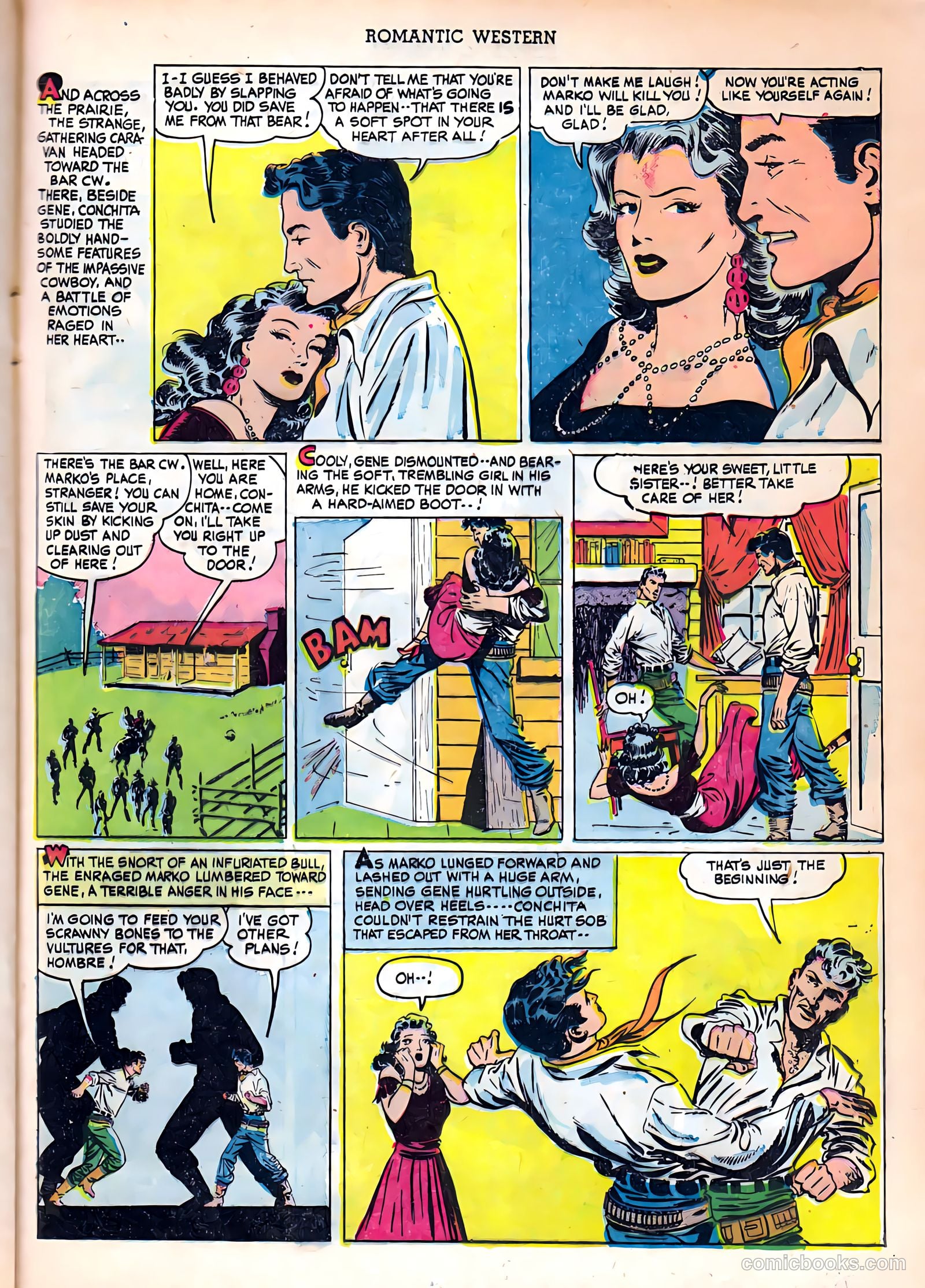 Romantic Western #2 (1950) — page 21 of 36