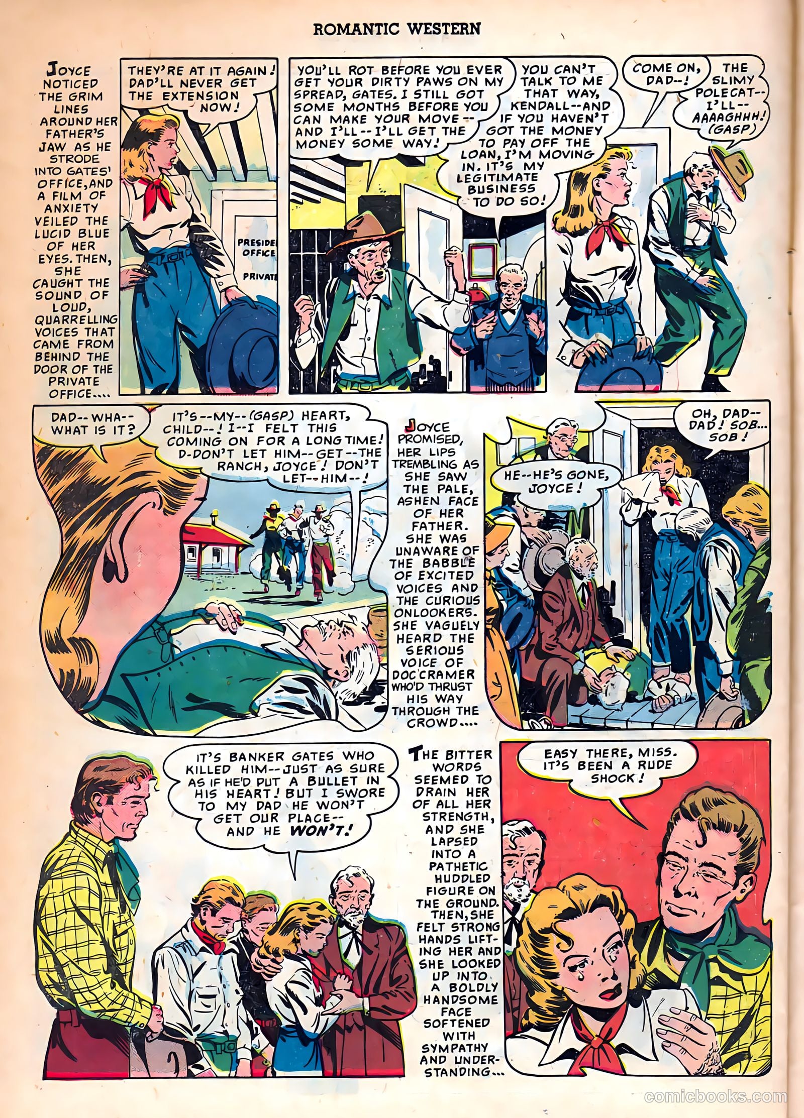 Romantic Western #2 (1950) — page 26 of 36