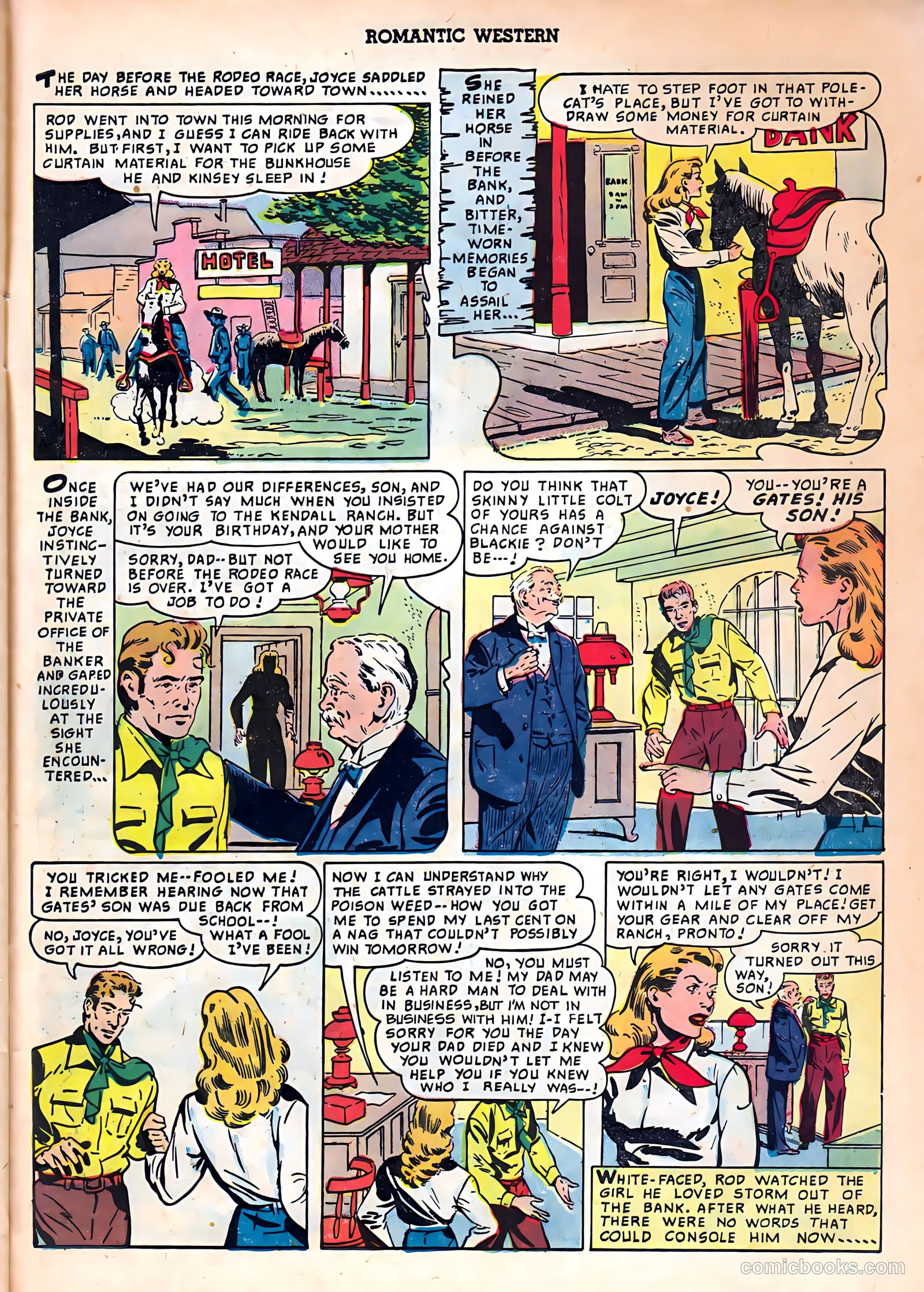 Romantic Western #2 (1950) — page 31 of 36