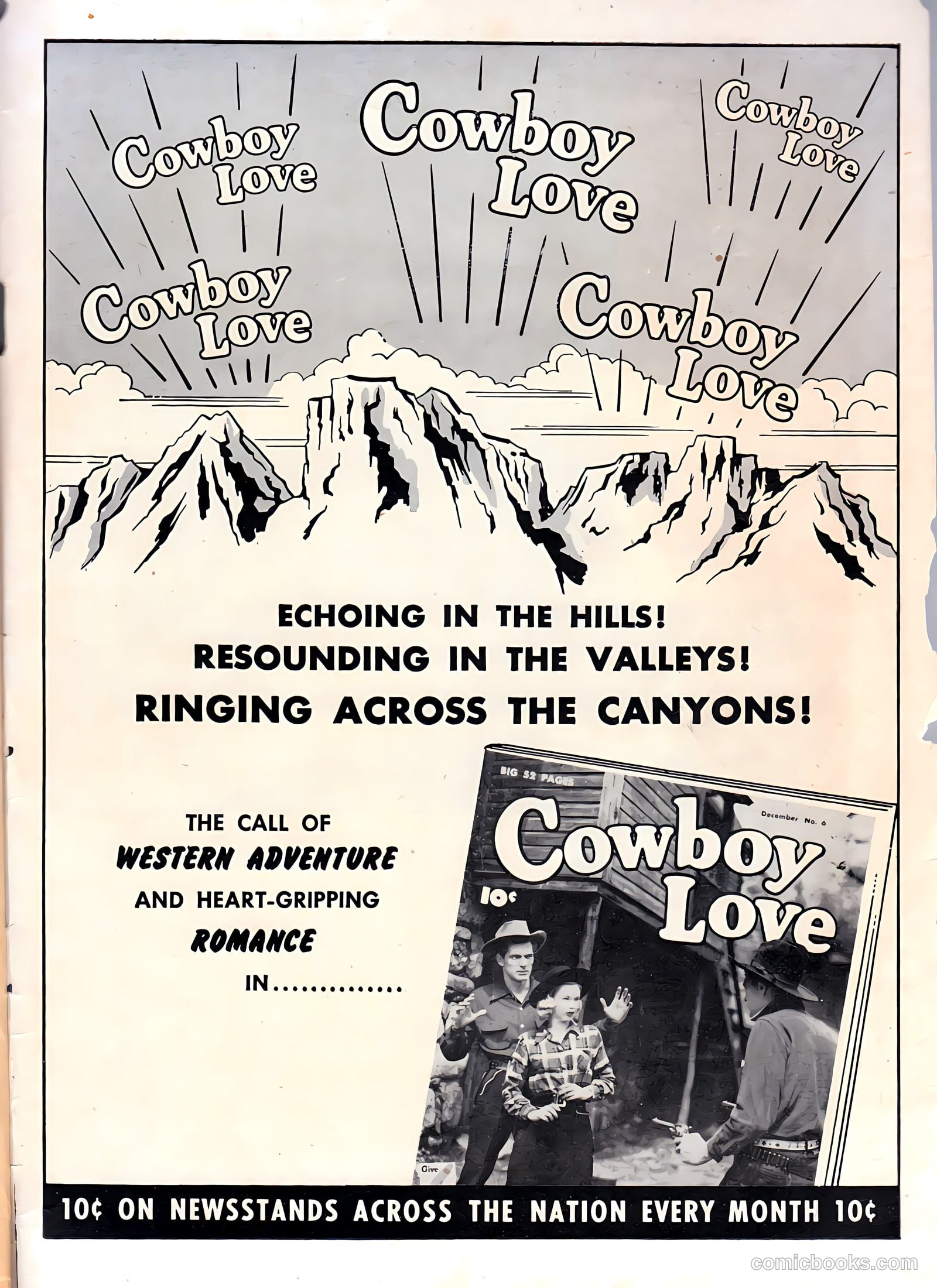 Romantic Western #2 (1950) — page 35 of 36