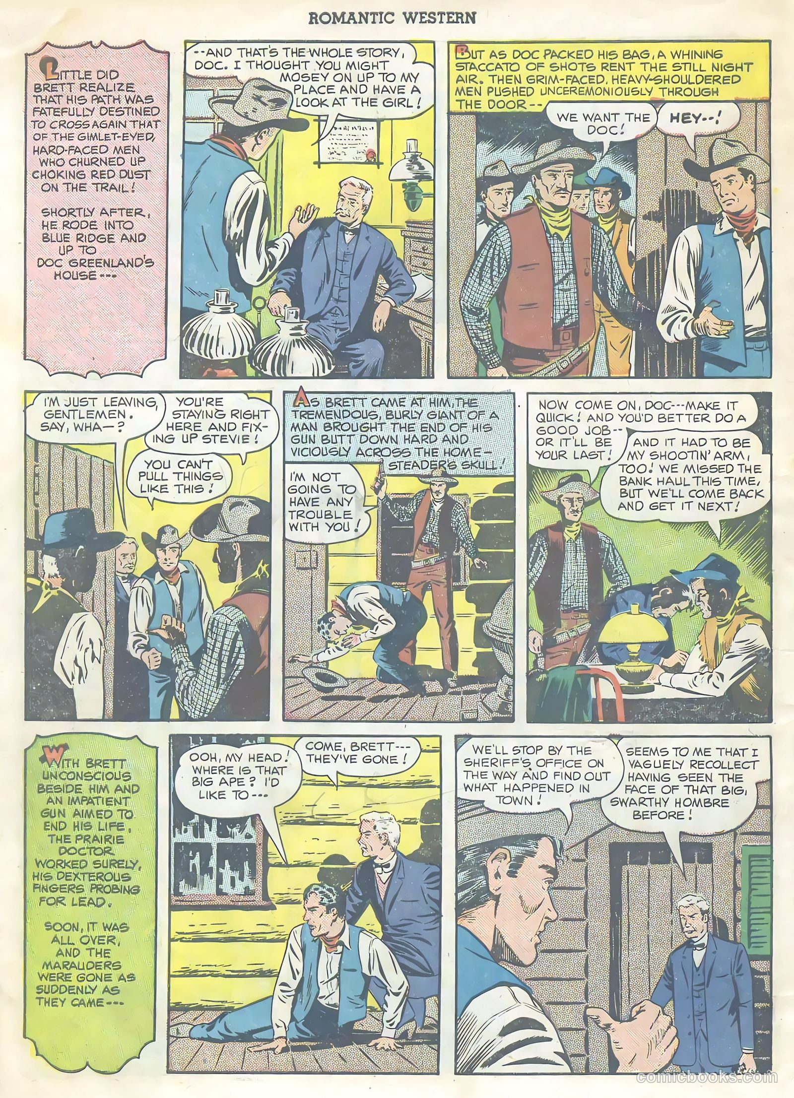 Romantic Western #3 (1950) — page 6 of 36